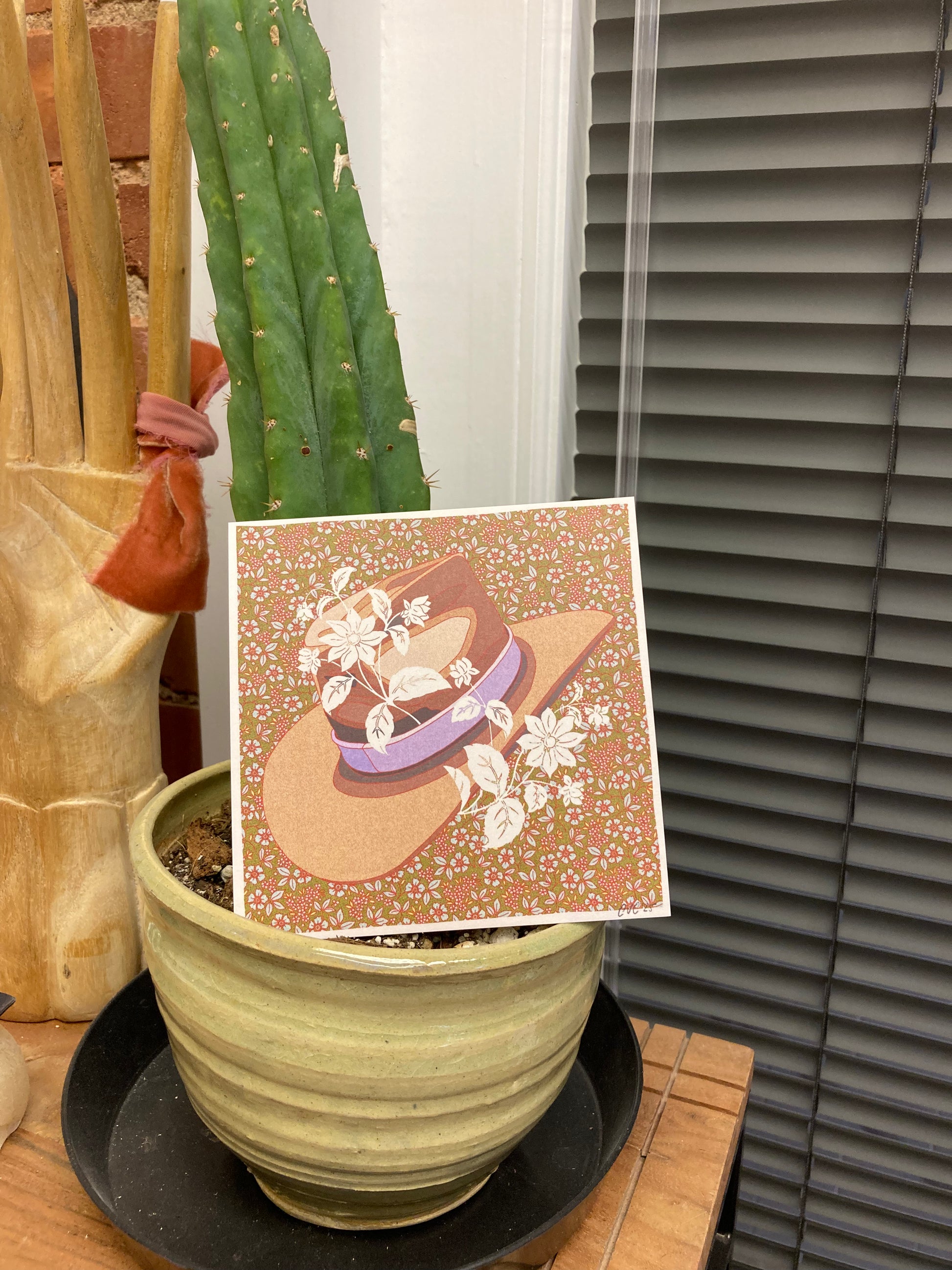 Cowboy Hat Postcard Singles