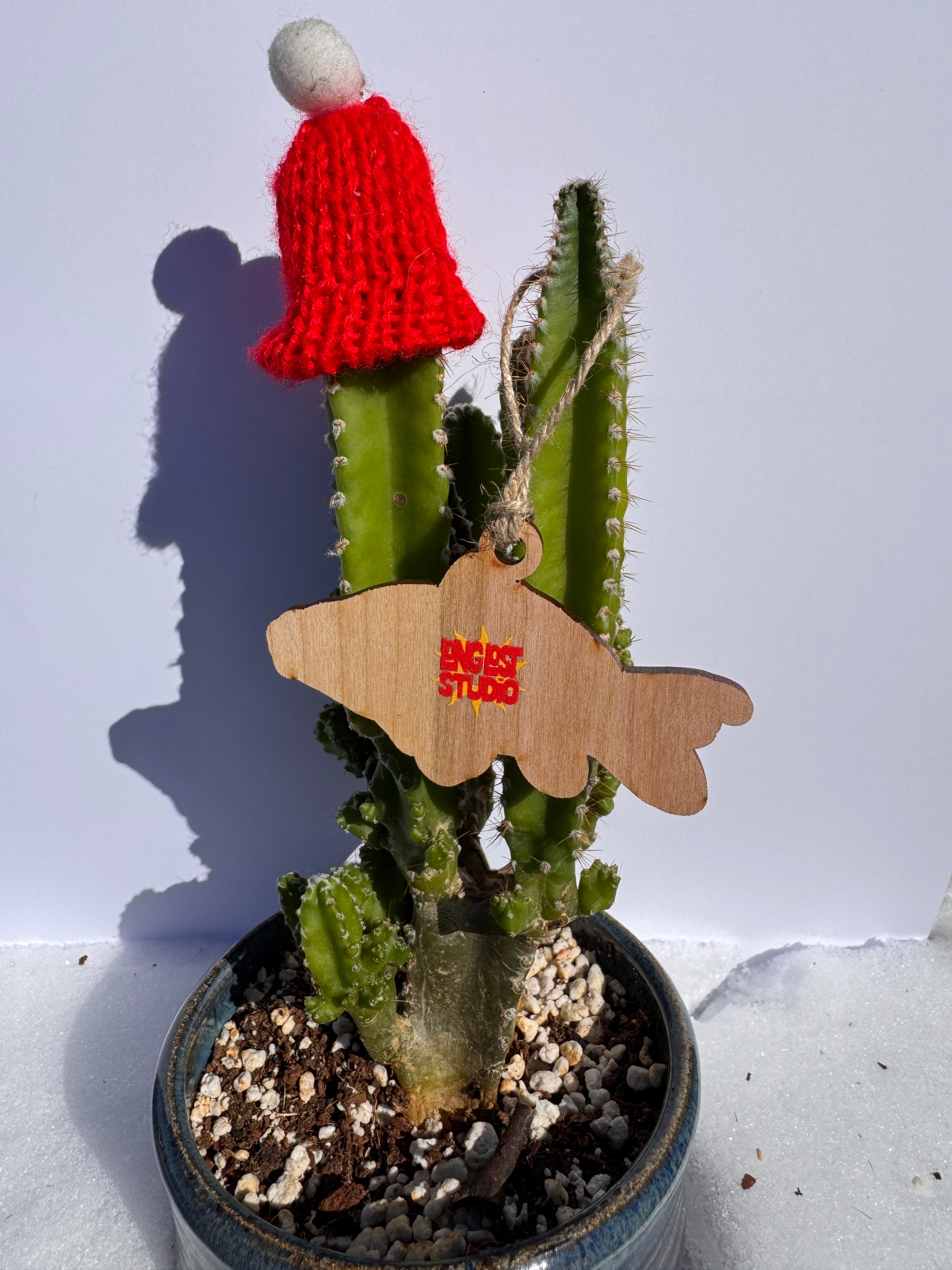 Grass Carp Wooden Ornament
