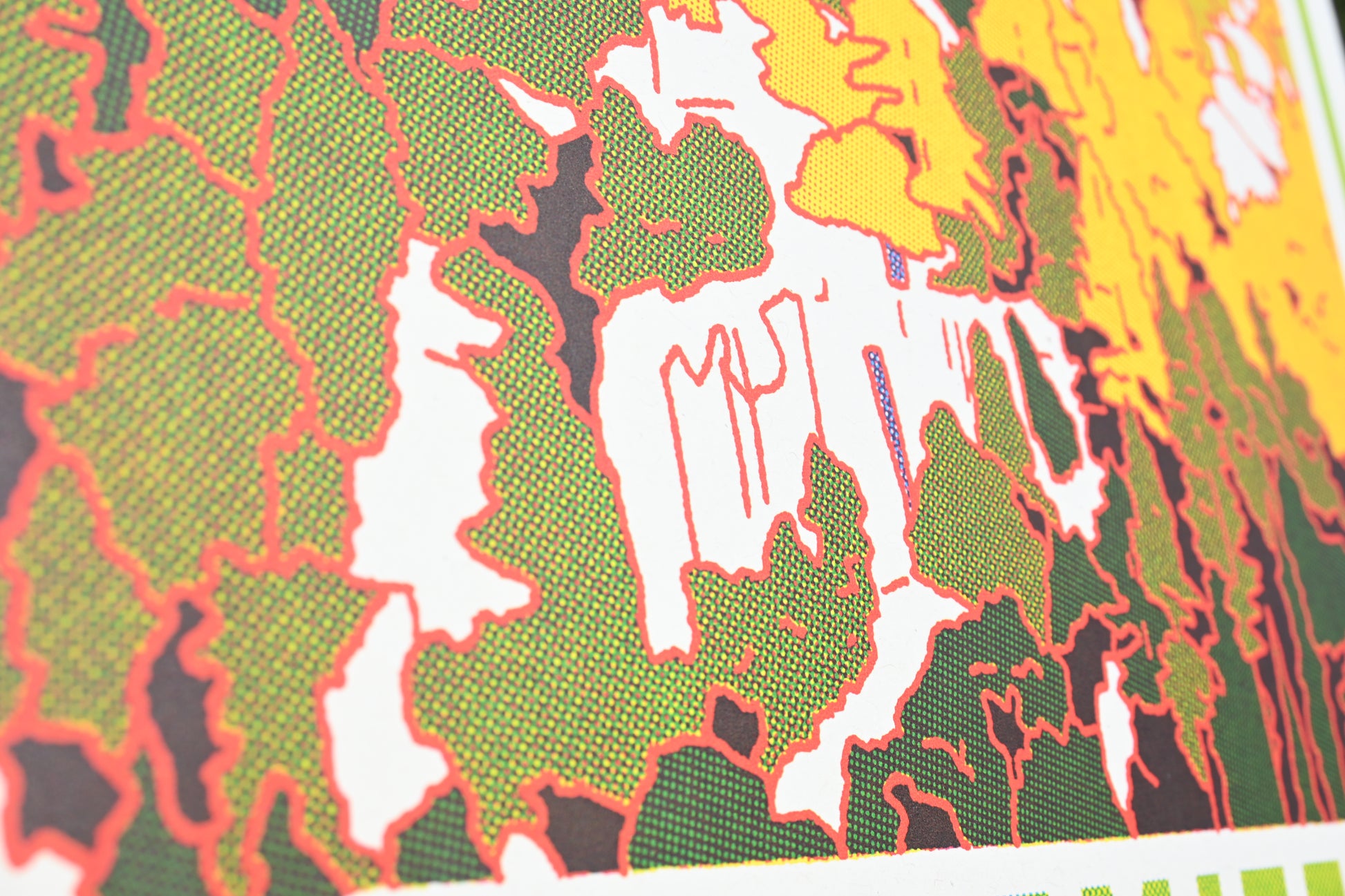 Yosemite National Park Screen Print (18" x 24")