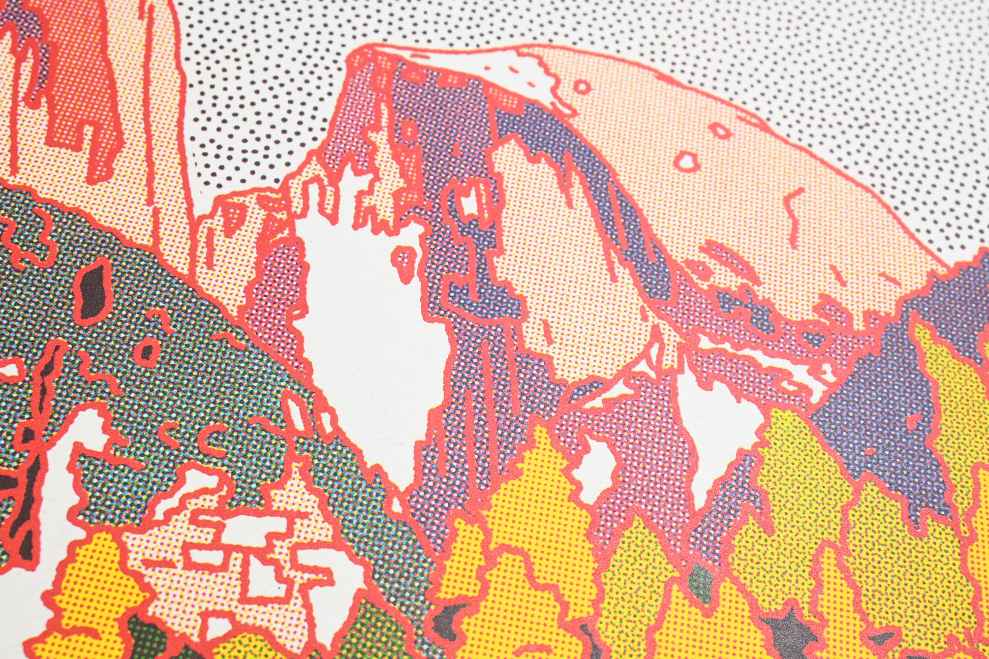 Yosemite National Park Screen Print (18" x 24")