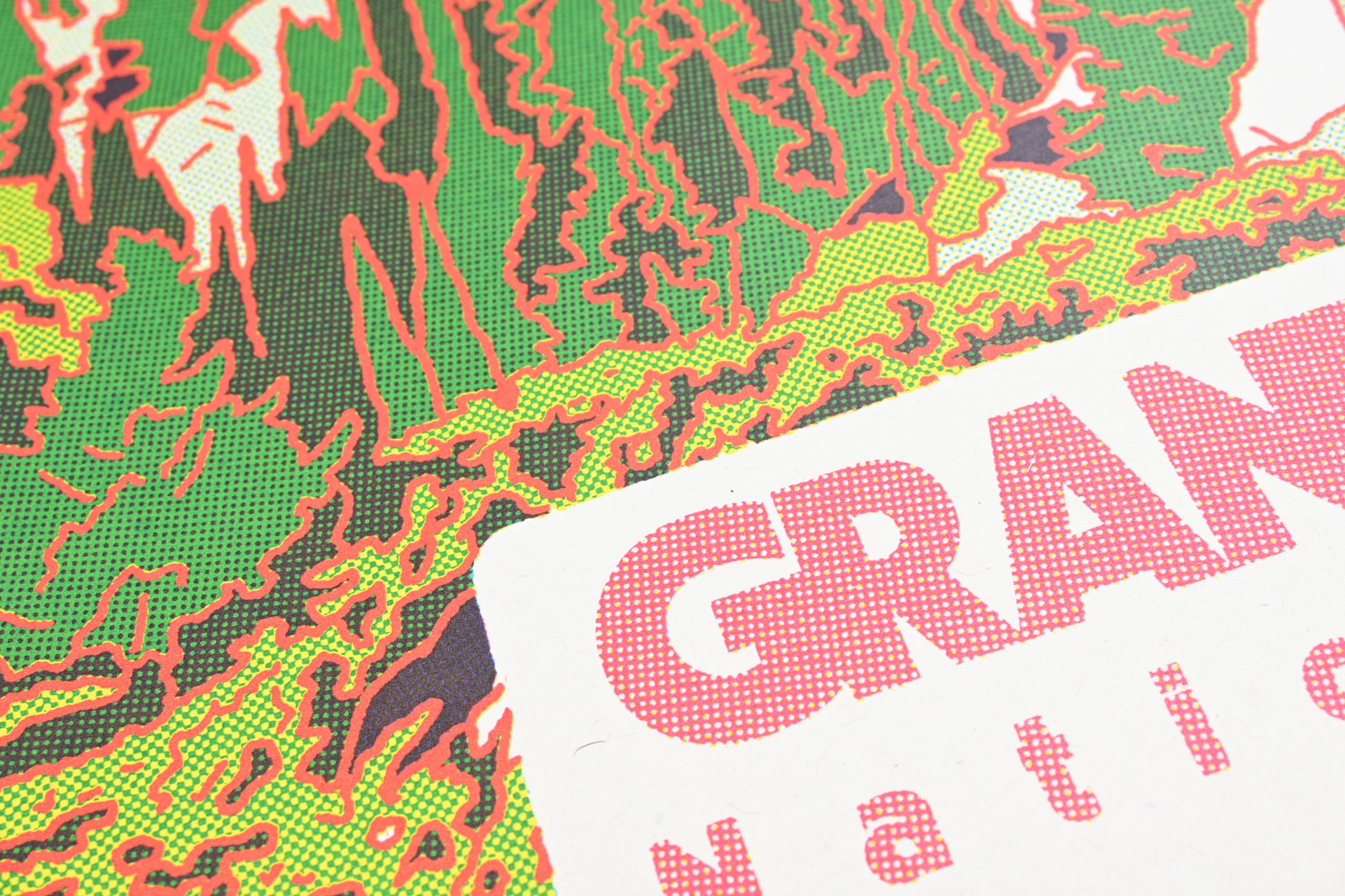 Grand Teton National Park Screen Print (18" x 24")