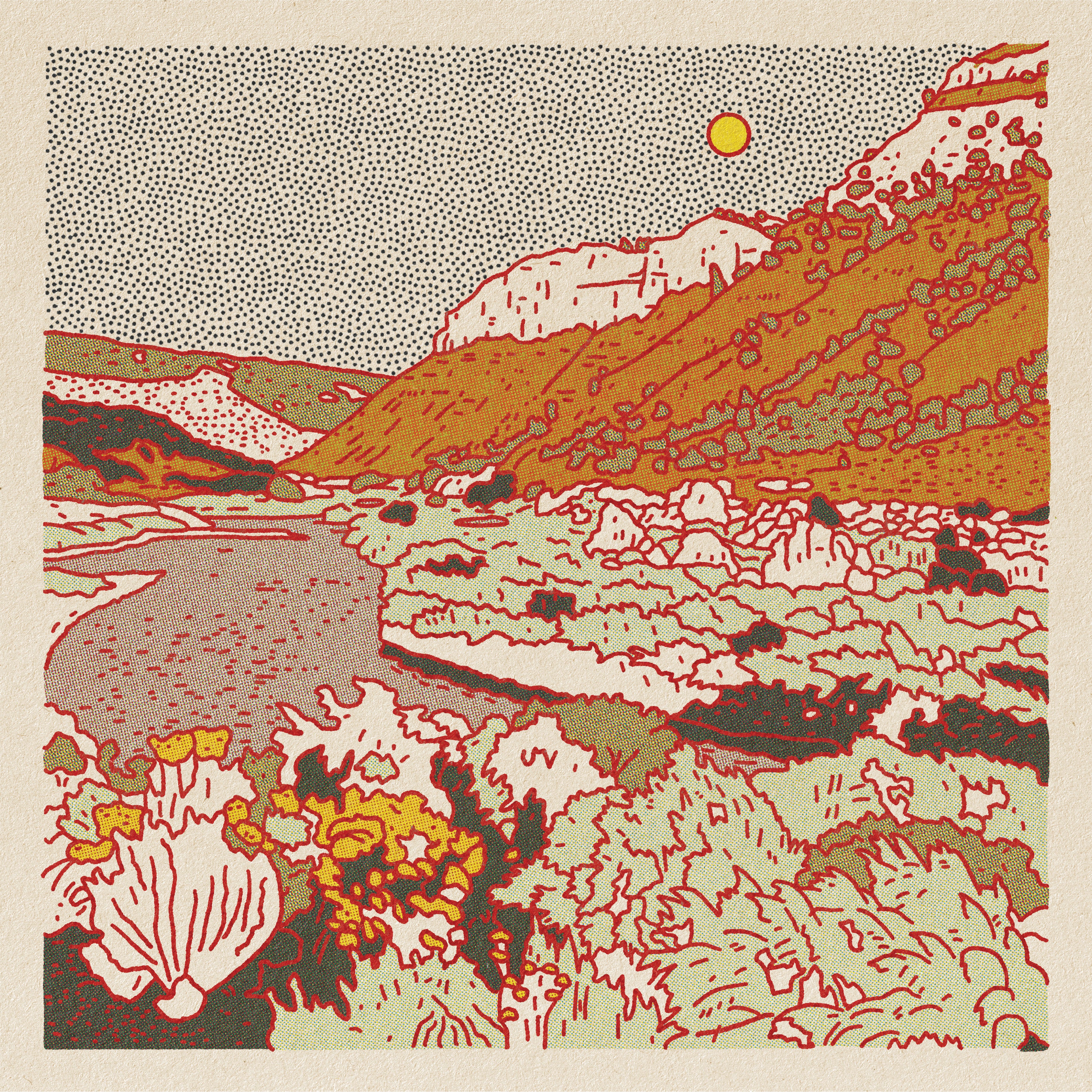 Desert Mountain #18 Print