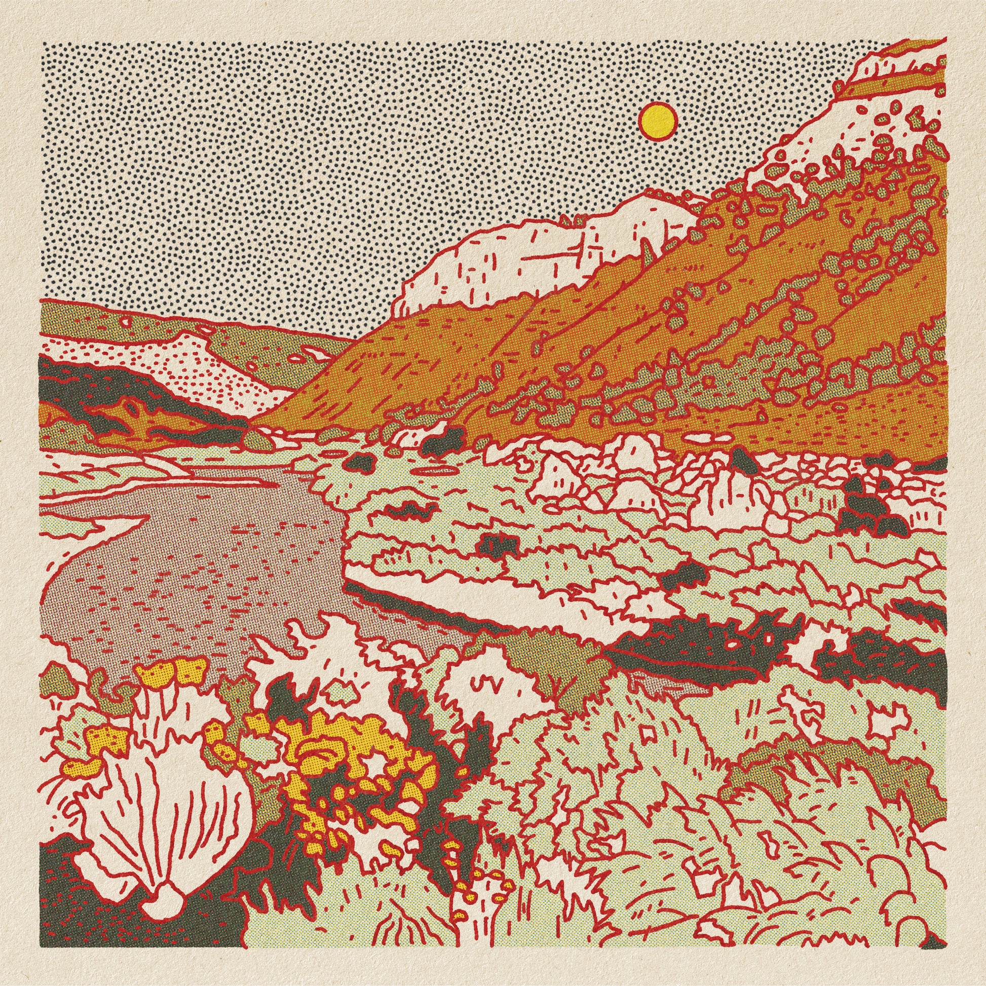 Desert Mountain #18 Print