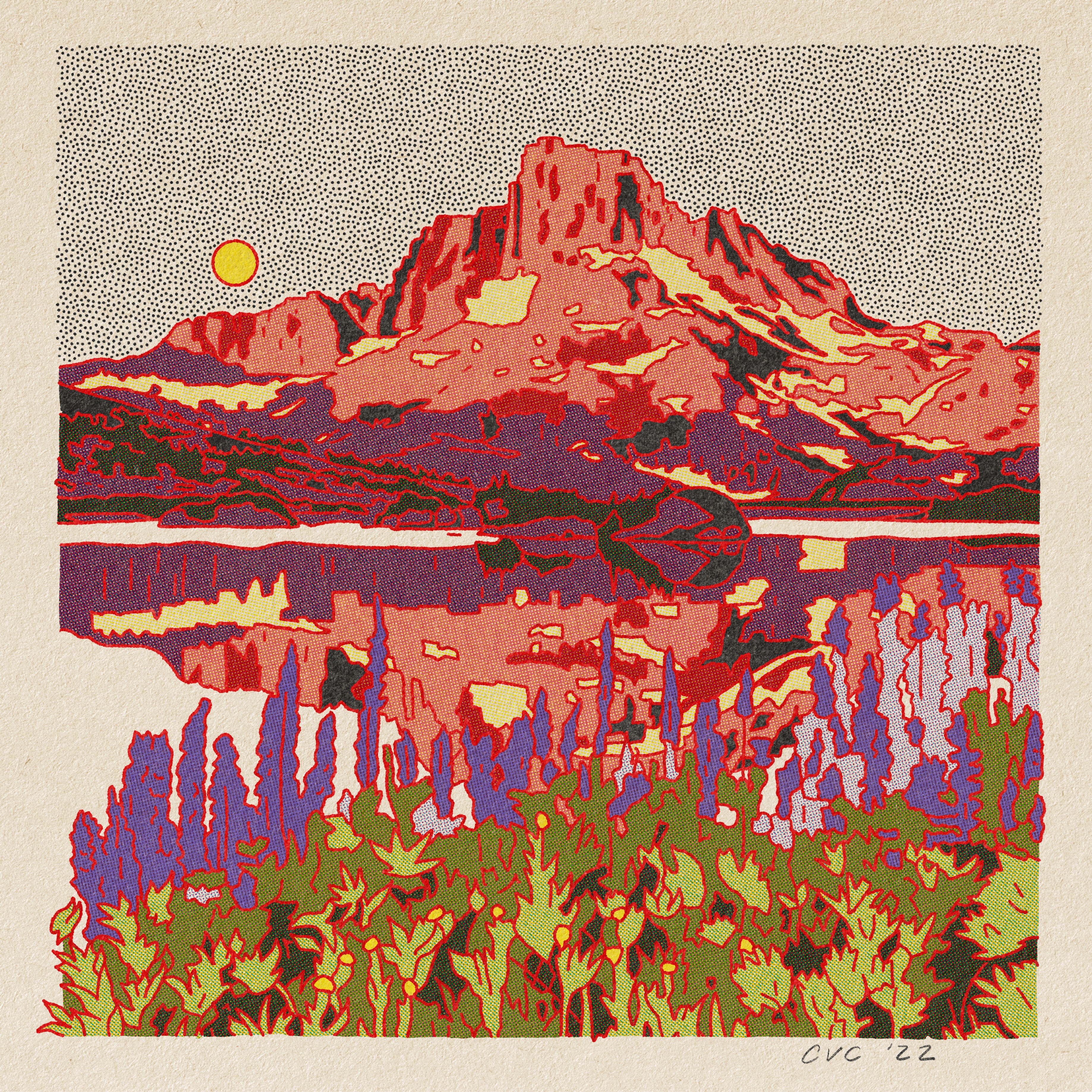 Banner Peak Art Print
