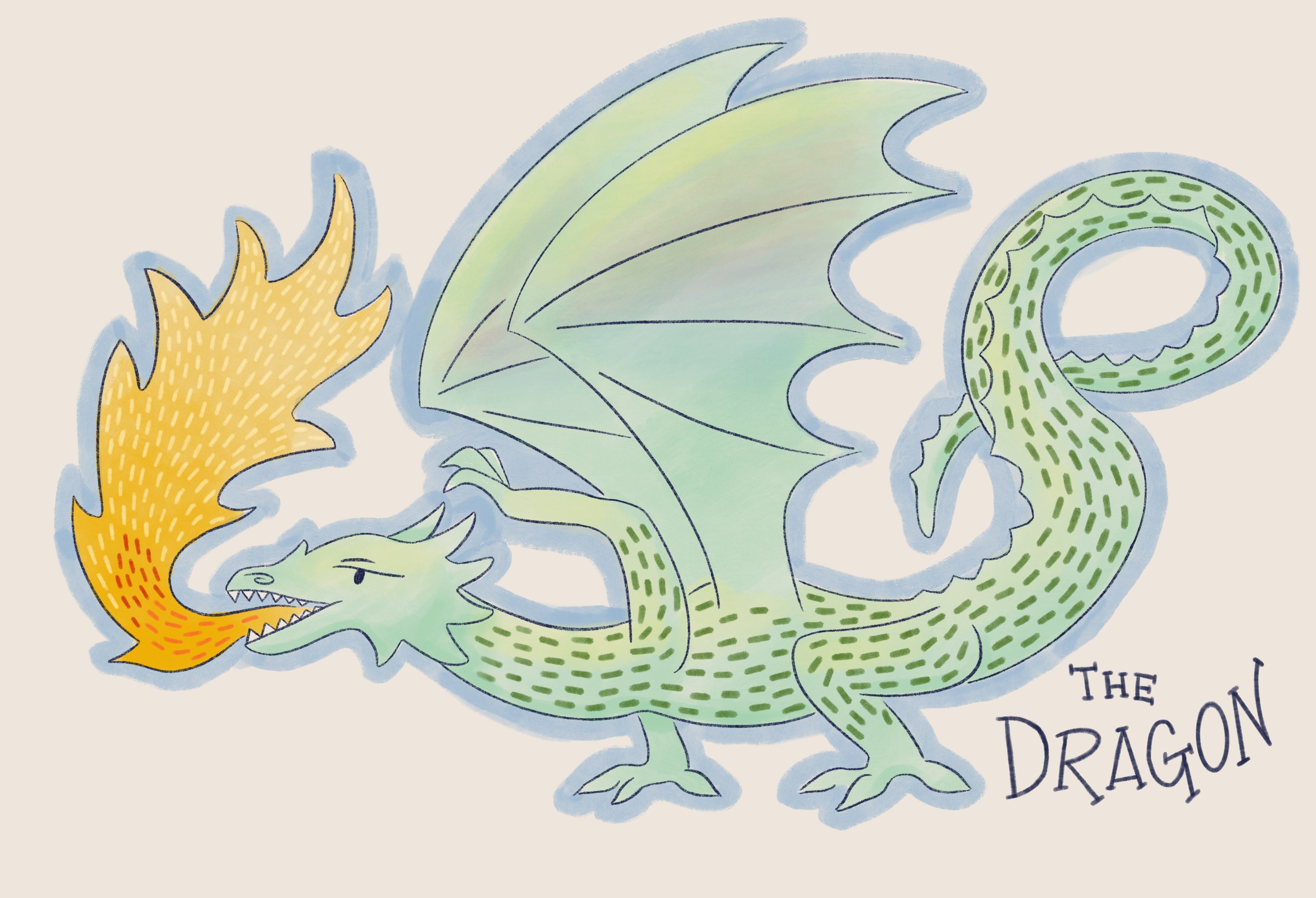 Dragon Paper Puppet FREE DOWNLOAD