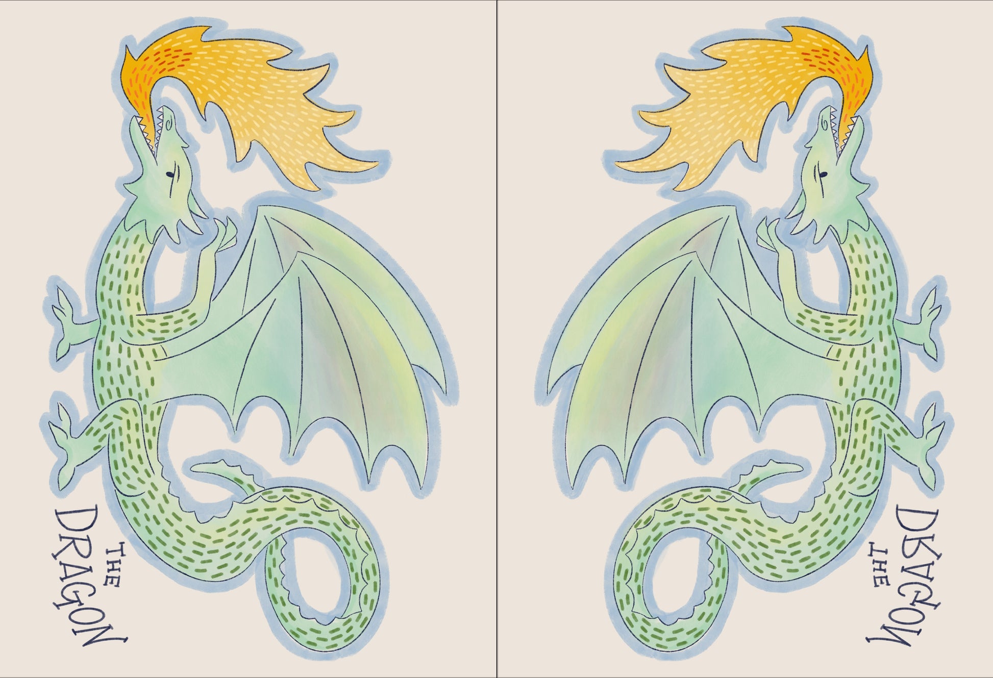 Dragon Paper Puppet FREE DOWNLOAD