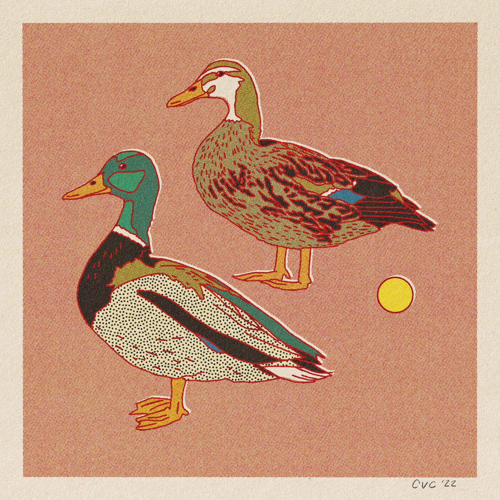 Duck Art Print