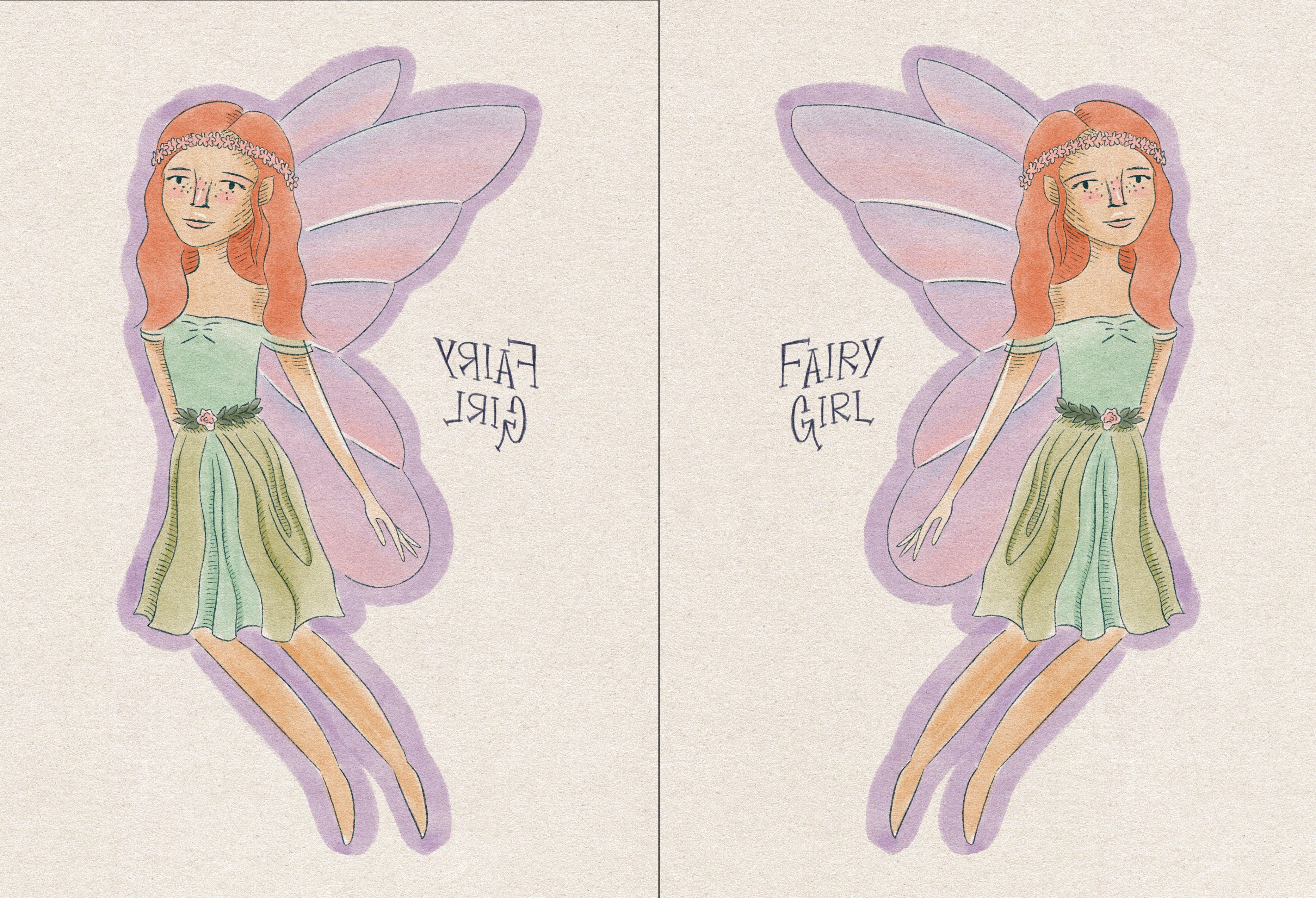 Fairy Girl 1 Puppet FREE DOWNLOAD