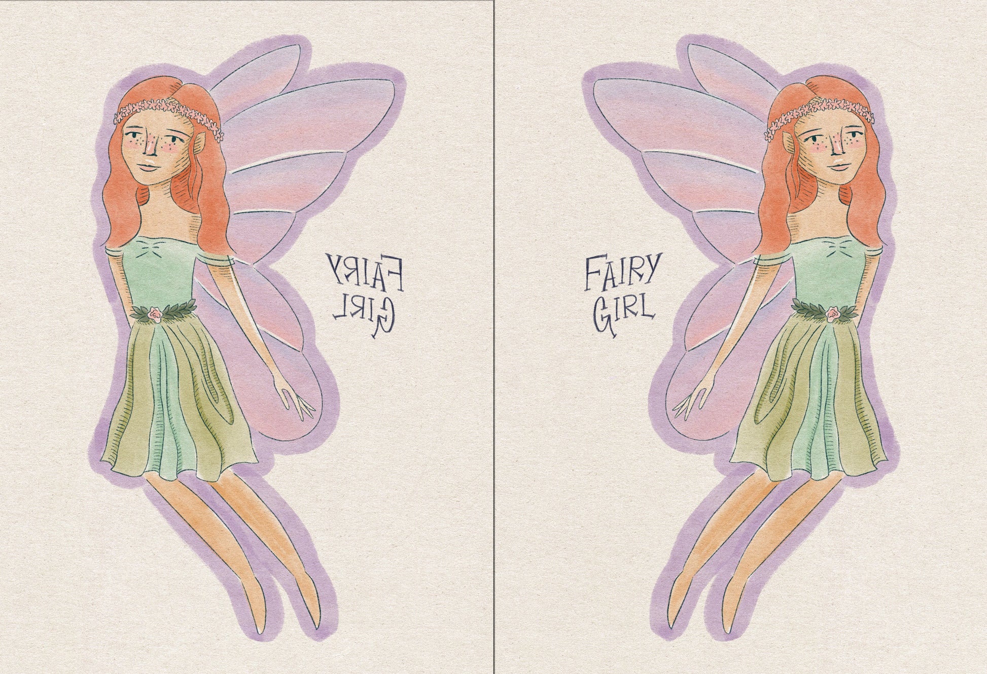 Fairy Girl 1 Puppet FREE DOWNLOAD