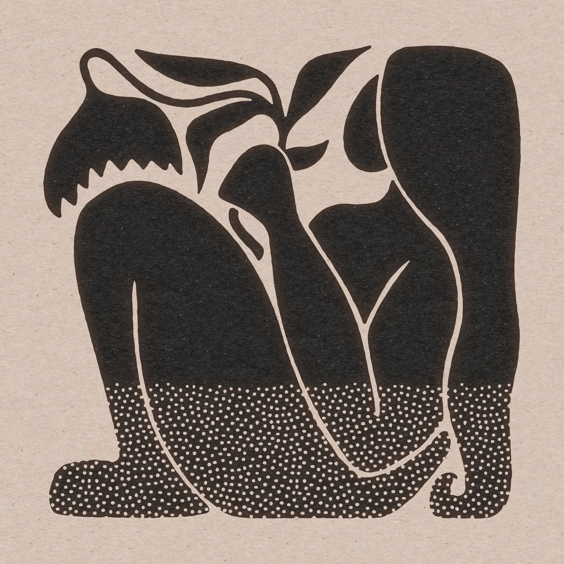 Sitting Woman Art Print