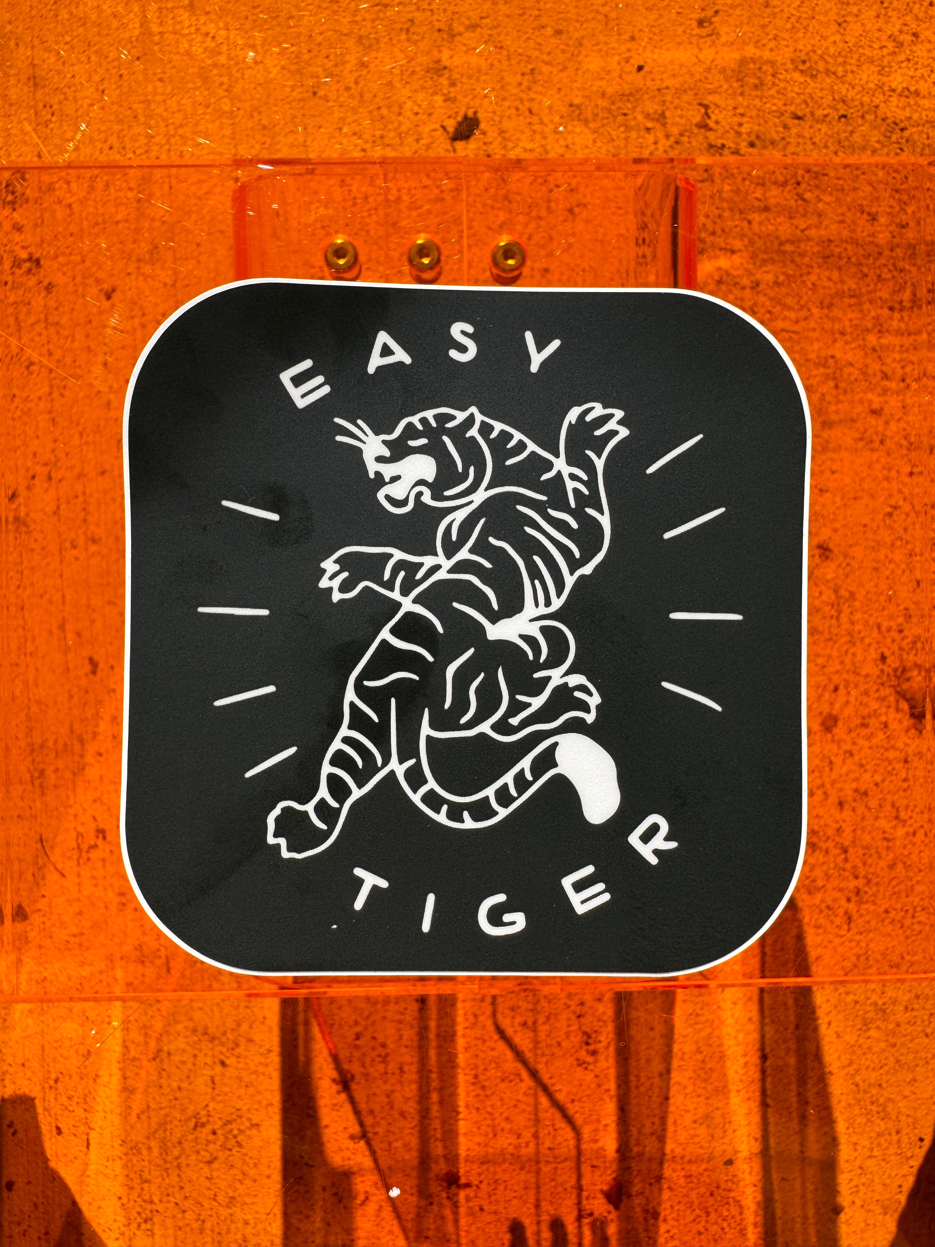 Easy Tiger Sticker
