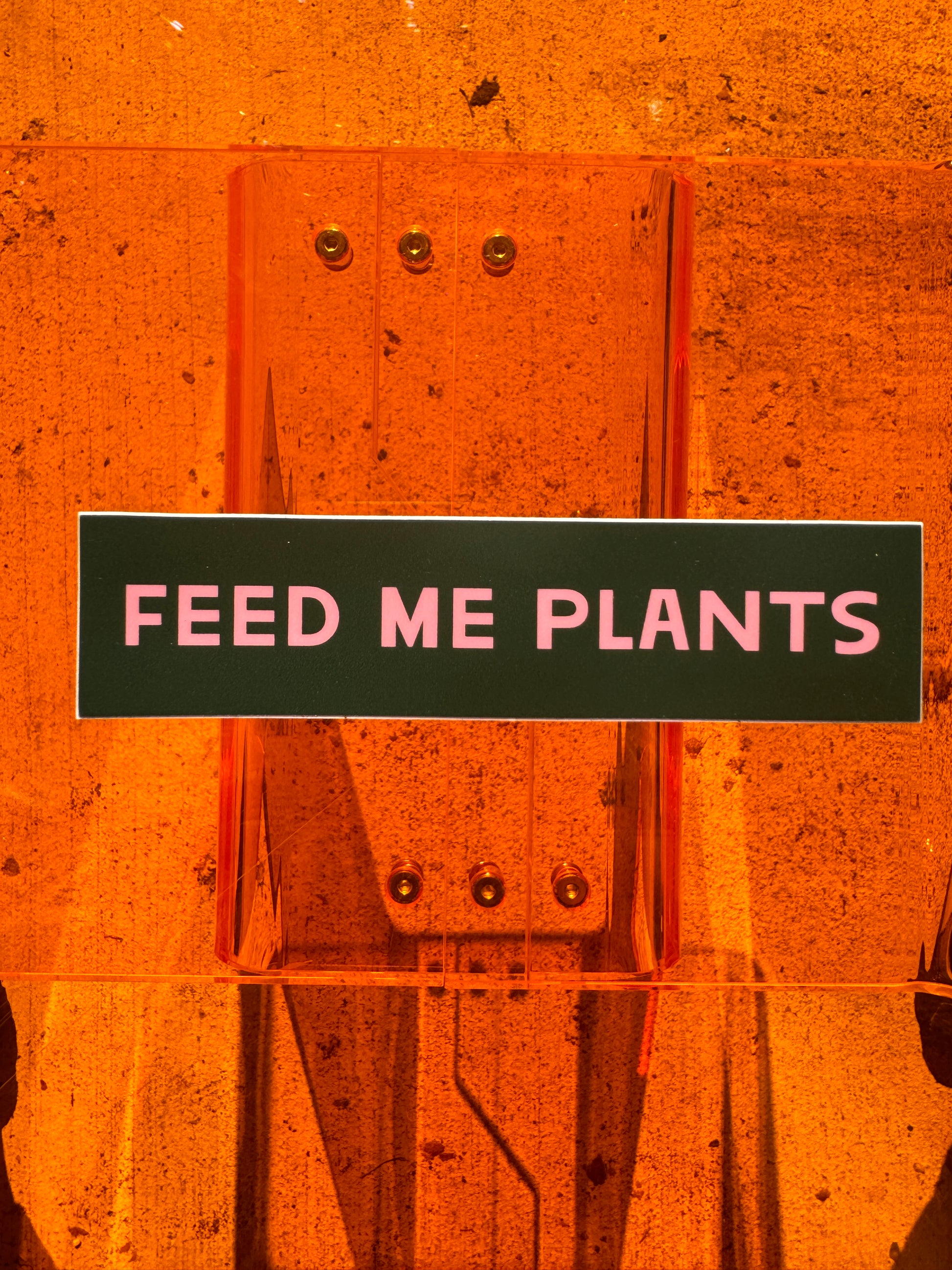 Feed Me Plants Sticker