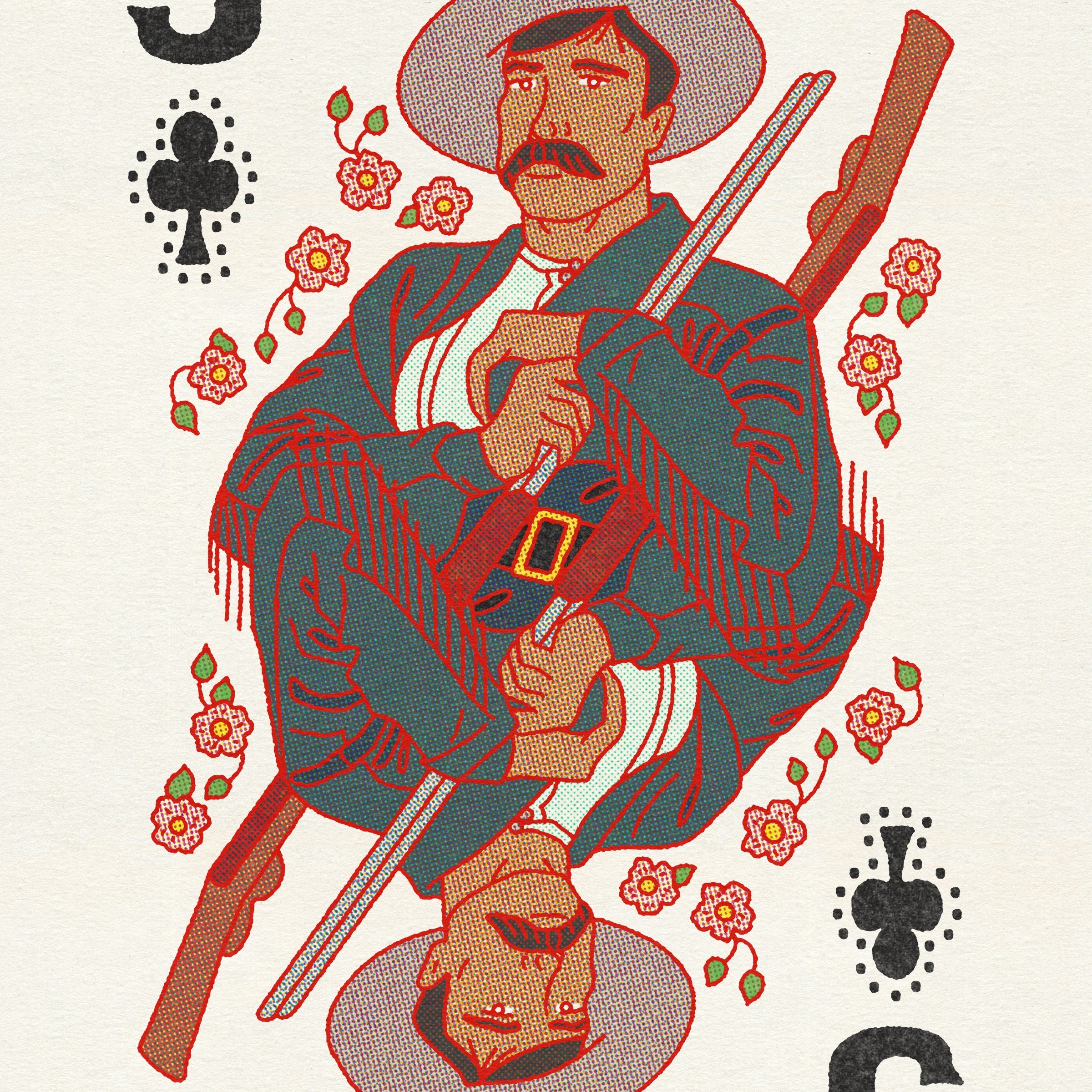 Jack of Clubs Print