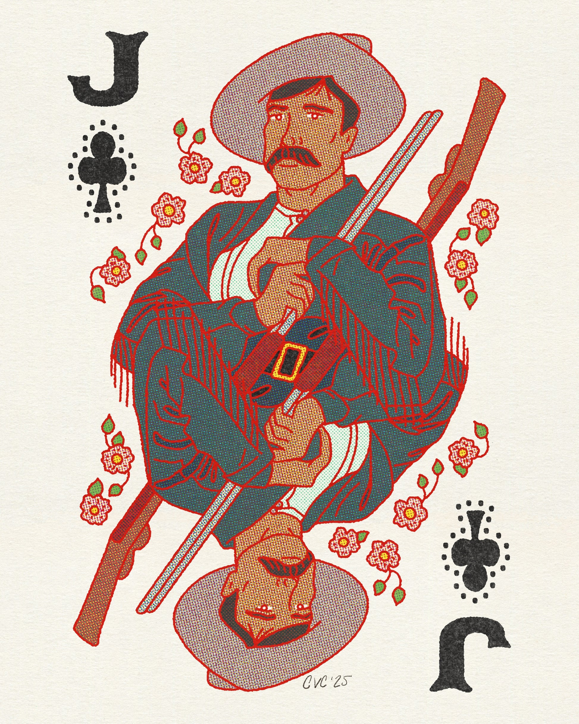 Jack of Clubs Print