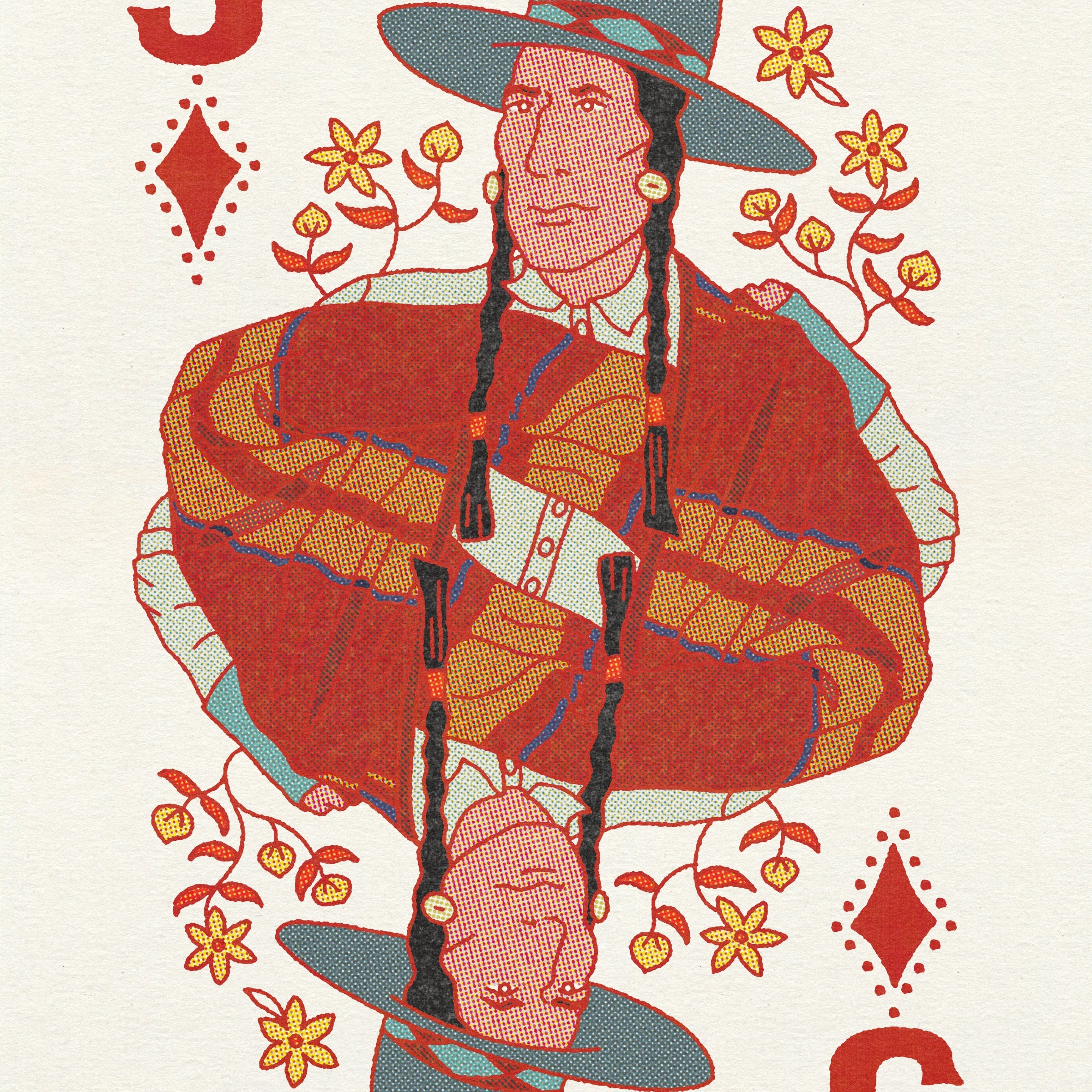 Jack of Diamonds Print