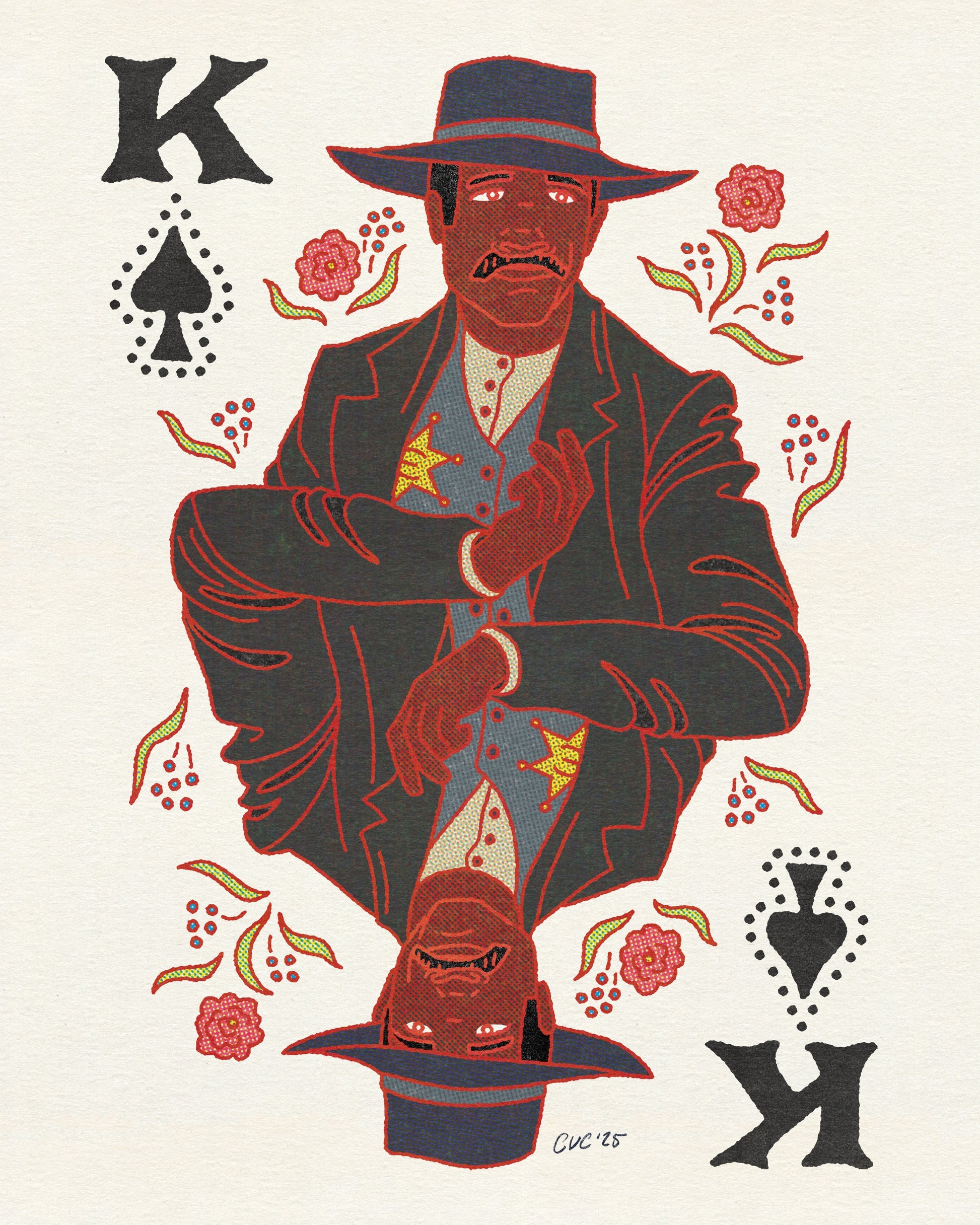 King of Spades Print