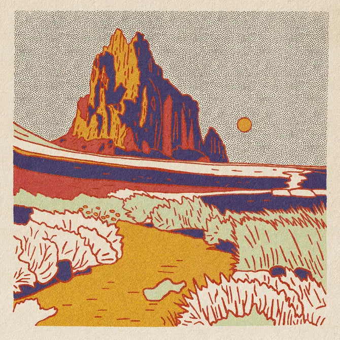 Morning Desert Postcards- Single Design