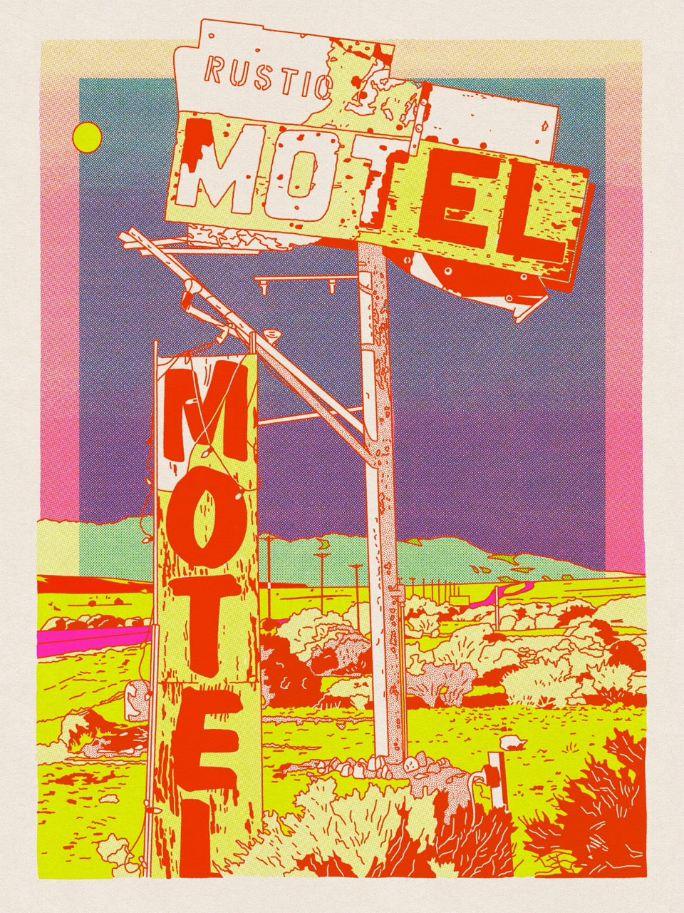 Motel Motel Print