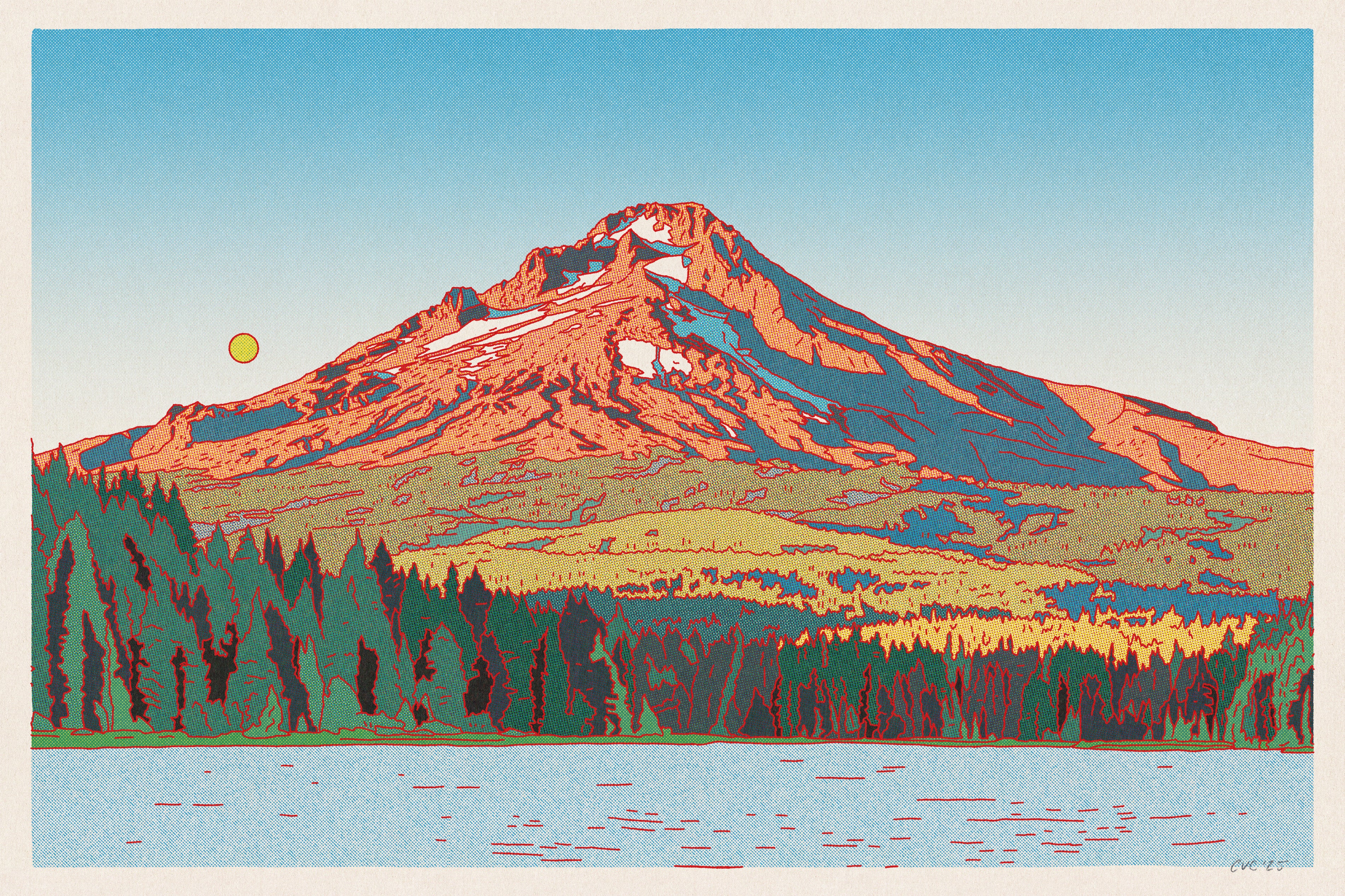 Mt. Hood Print