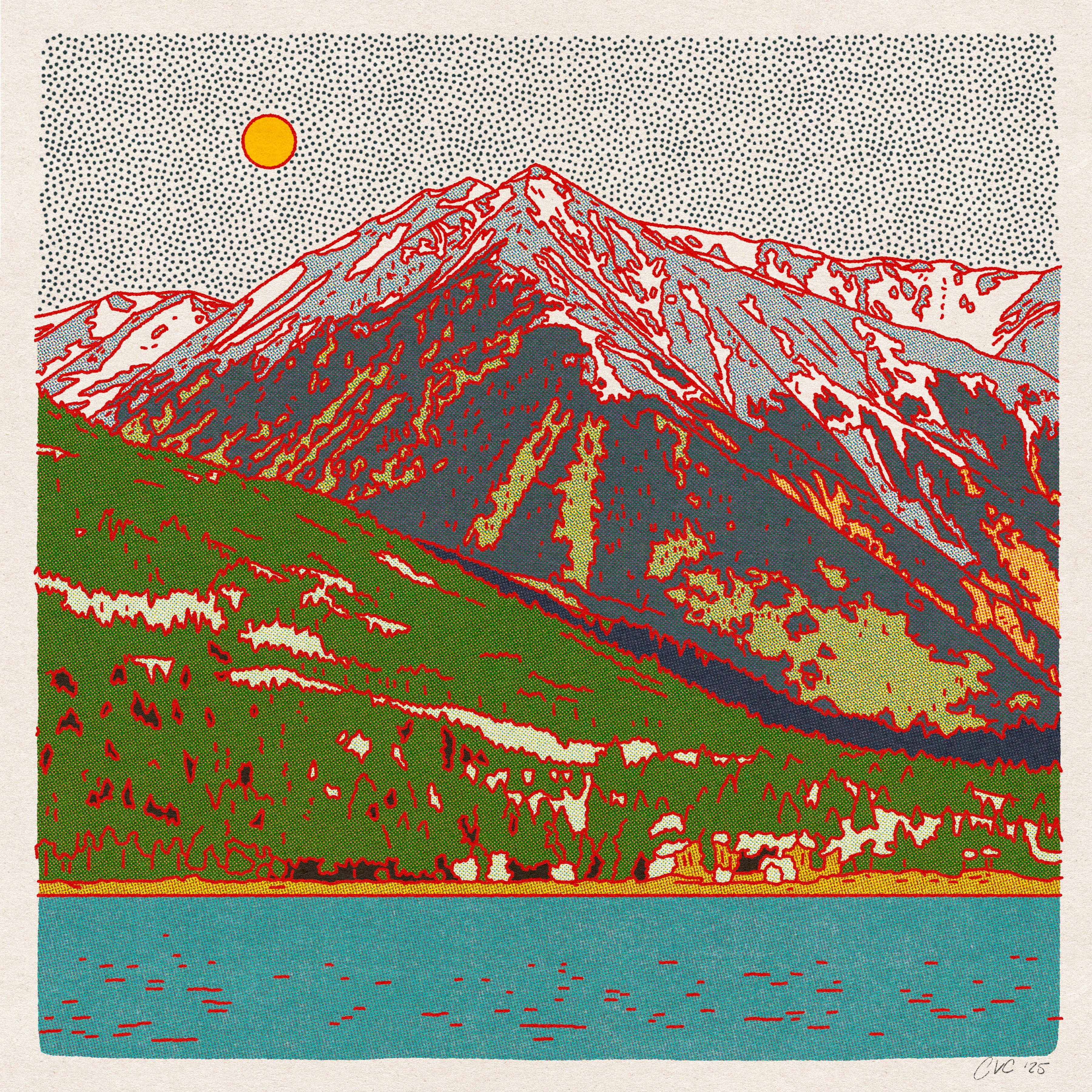 Mt. Elbert Art Print