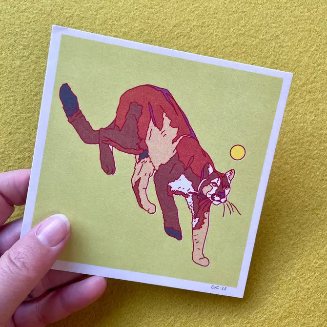 Desert Animal Postcards - Single Design