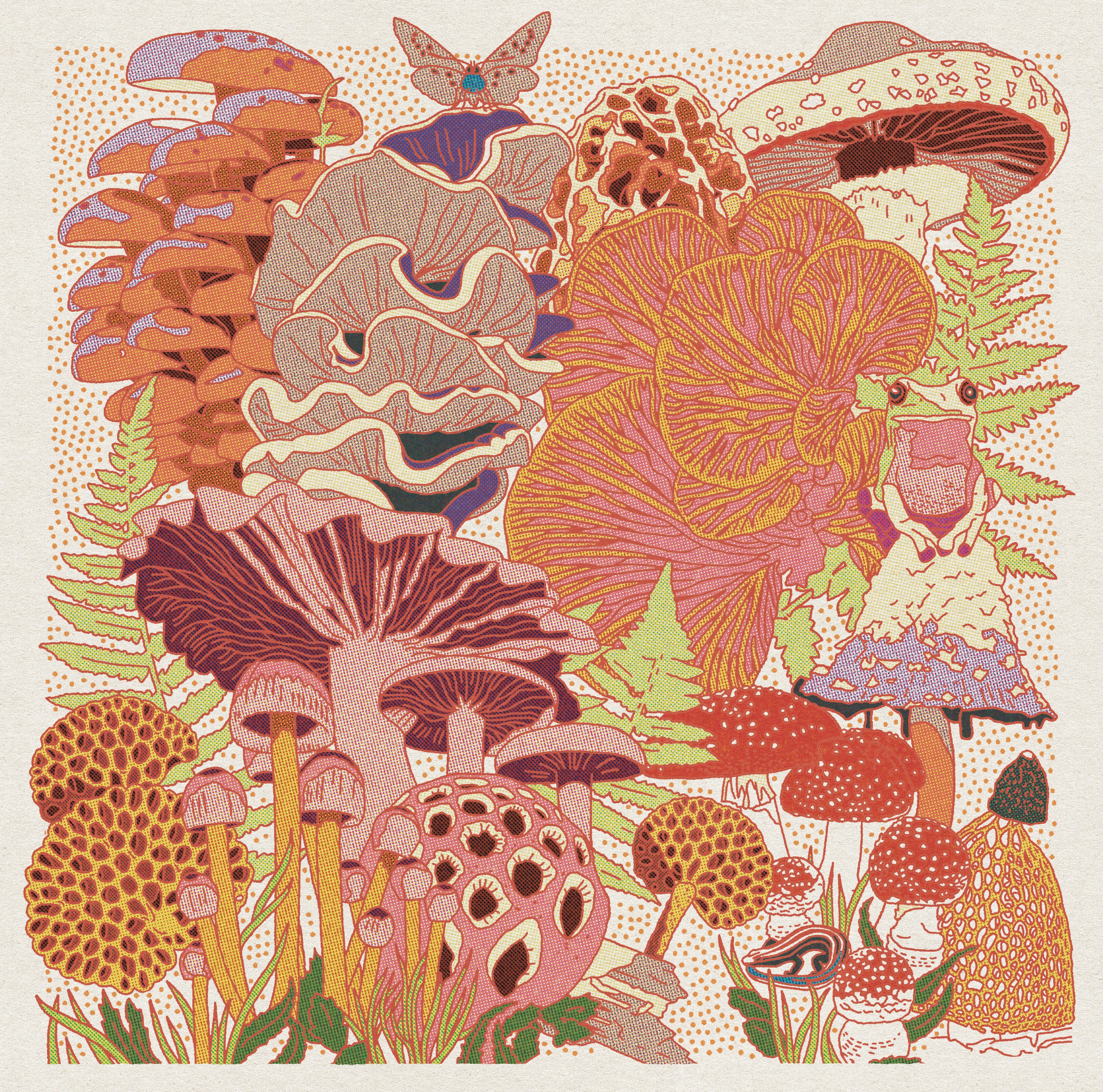 Mushroom Planet #3 - Caroline Clark Design – Long Lost Studio by