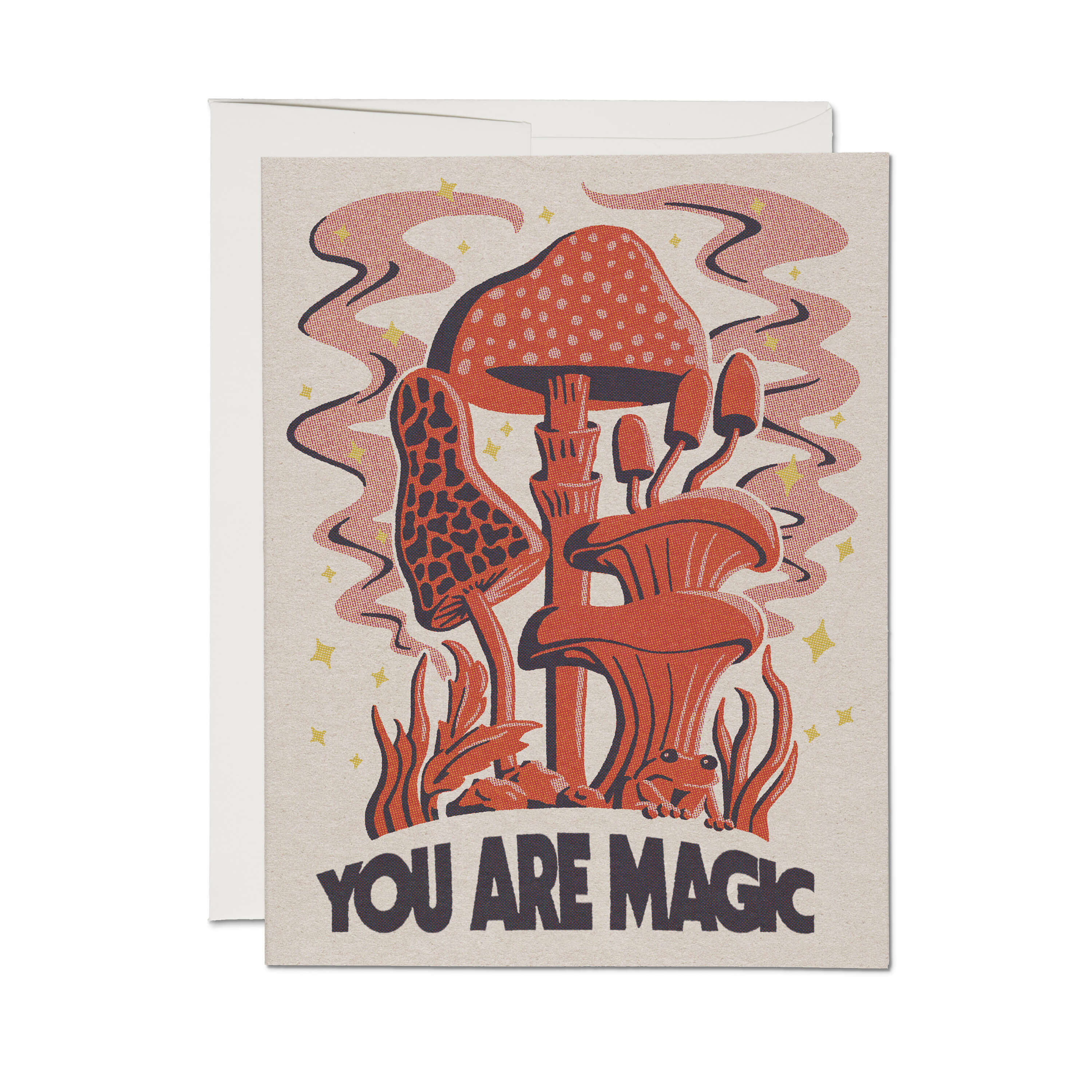 Mushroom Power Friendship Card