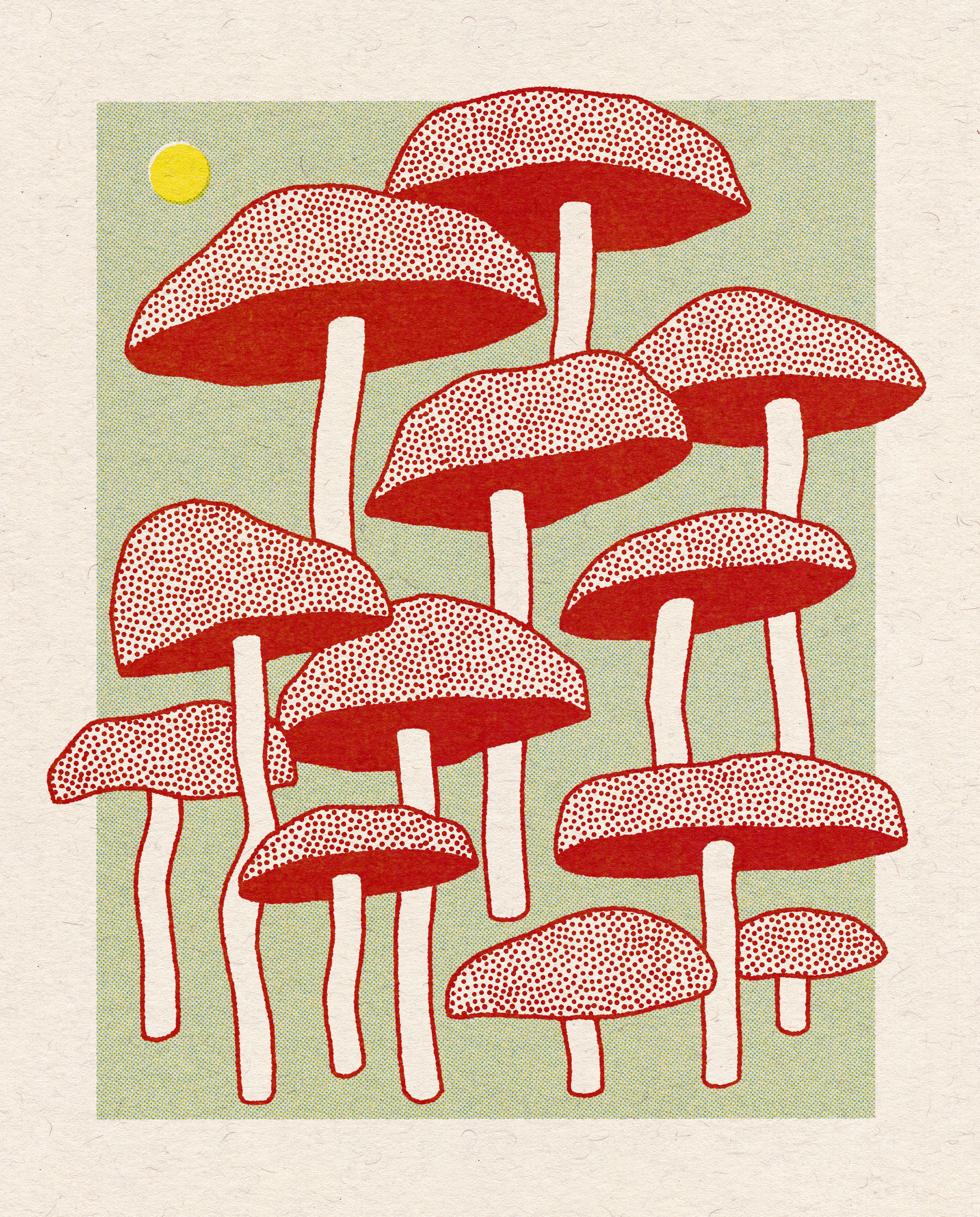 Mushroom Art Print