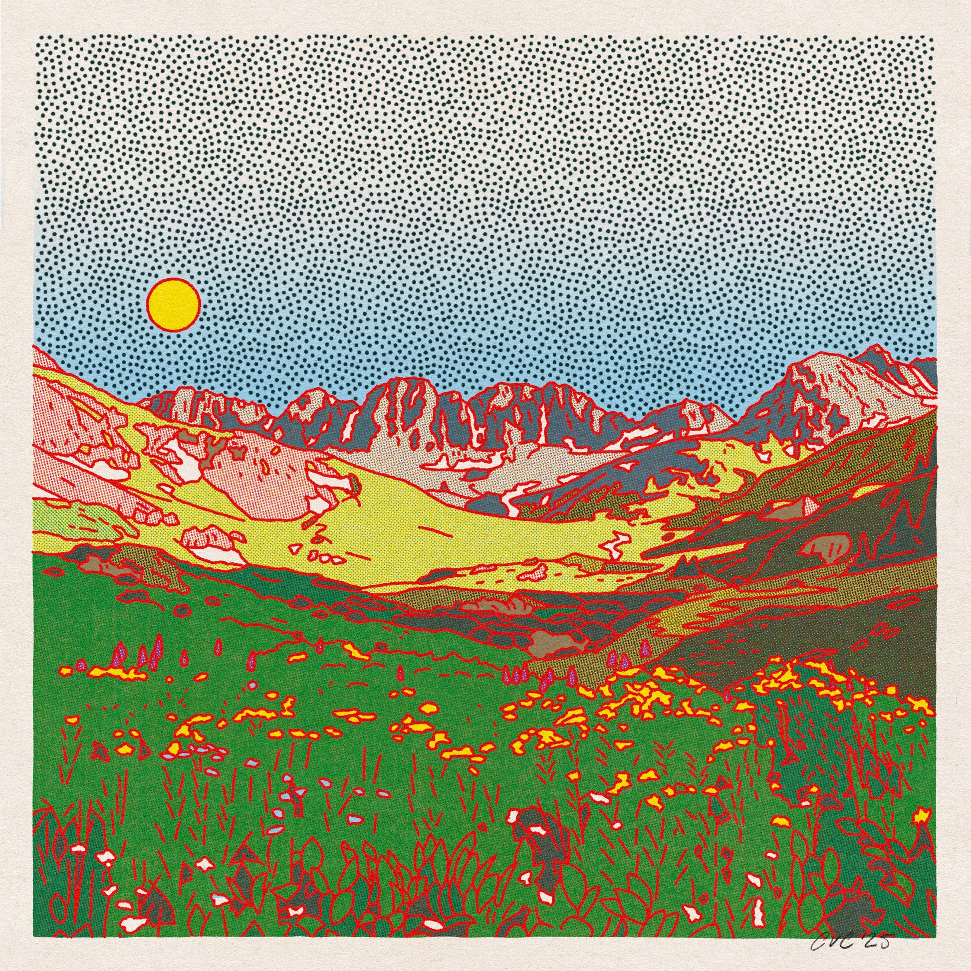 The American Basin Art Print