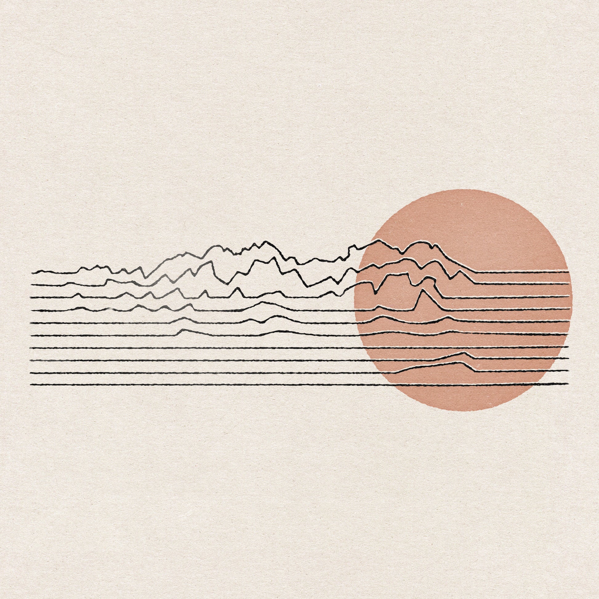 Organ Lines Art Print