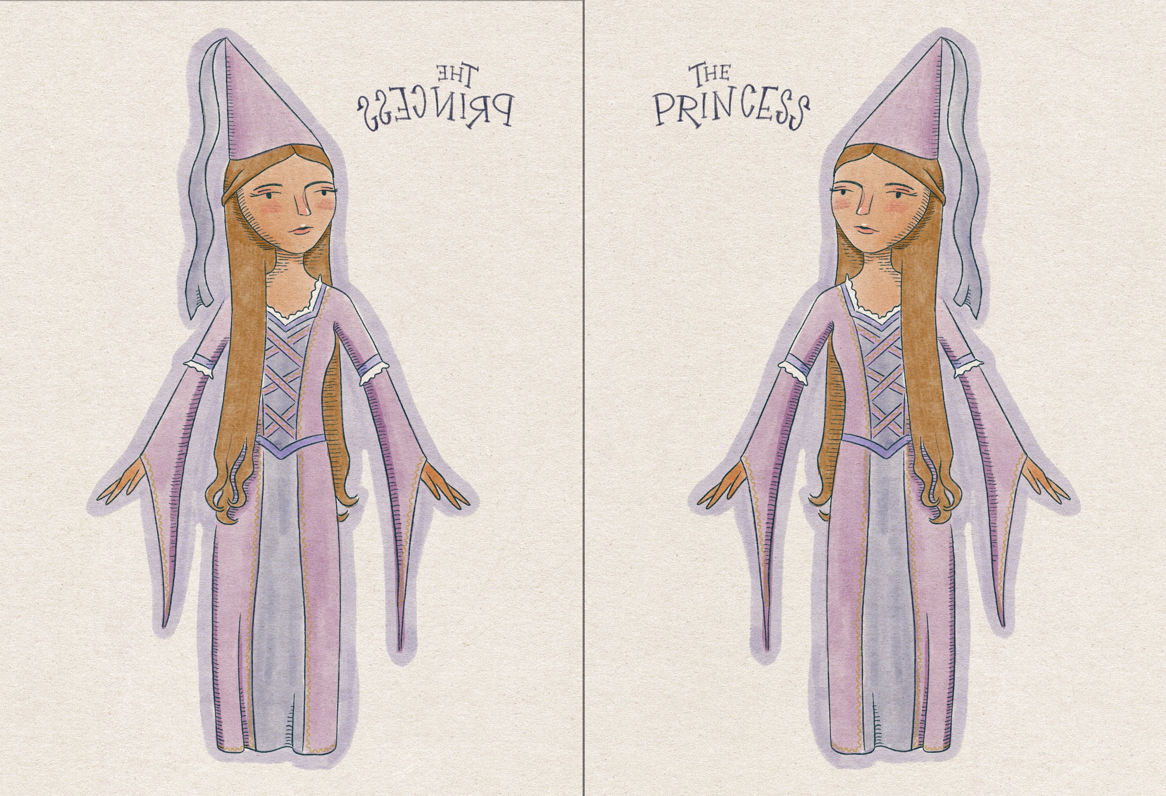 Princess Paper Puppet FREE DOWNLOAD