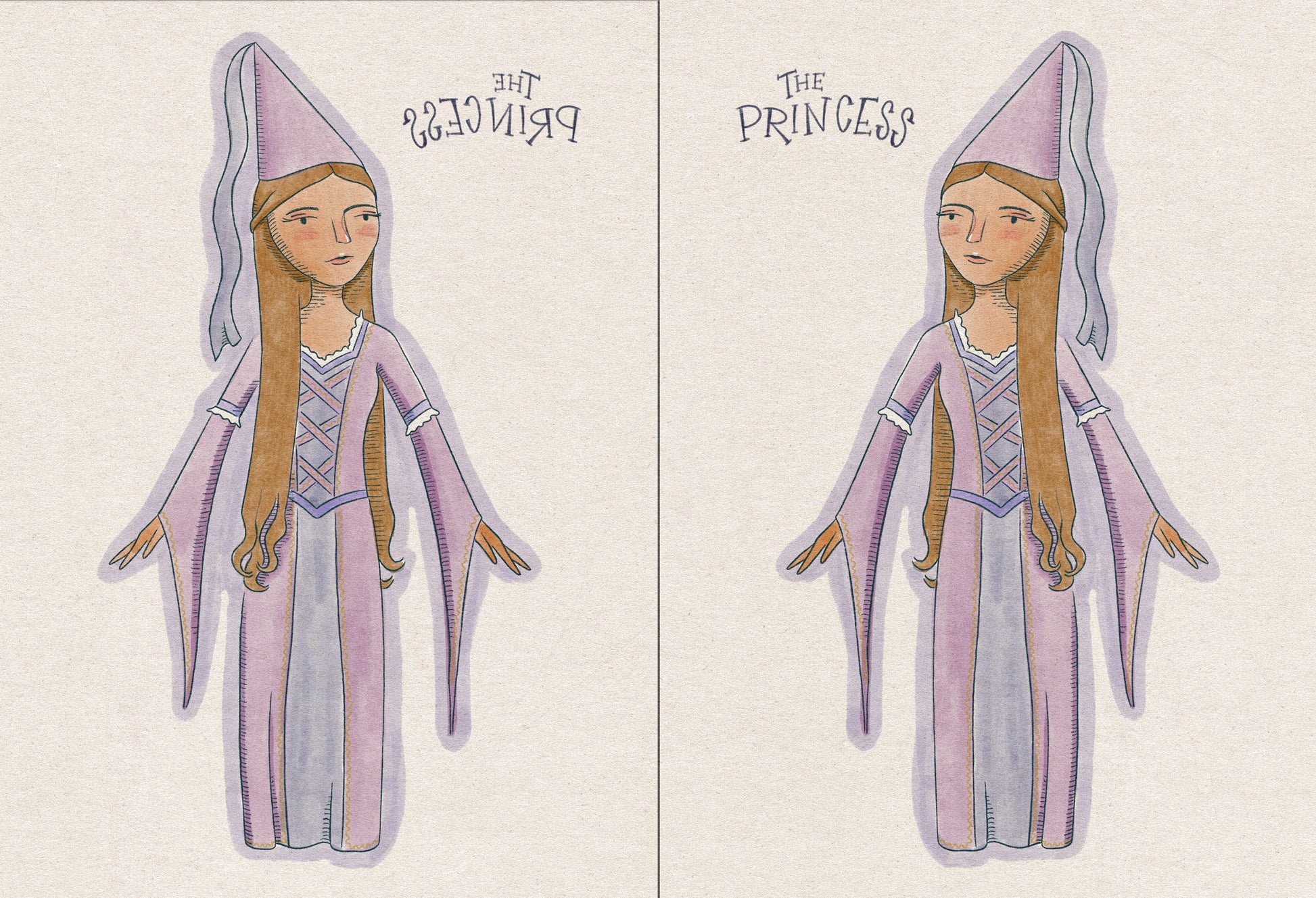 Princess Paper Puppet FREE DOWNLOAD