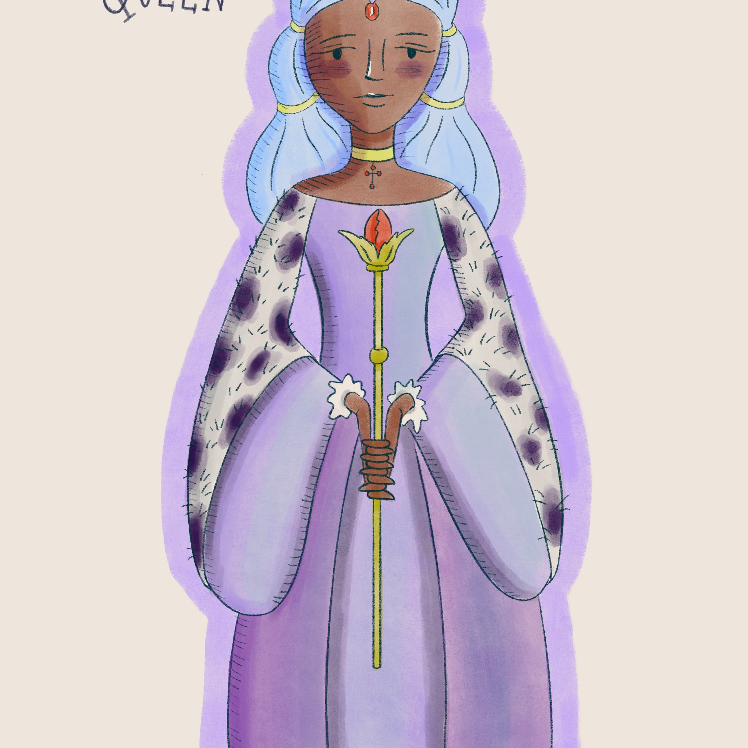 Queen Paper Puppet FREE DOWNLOAD