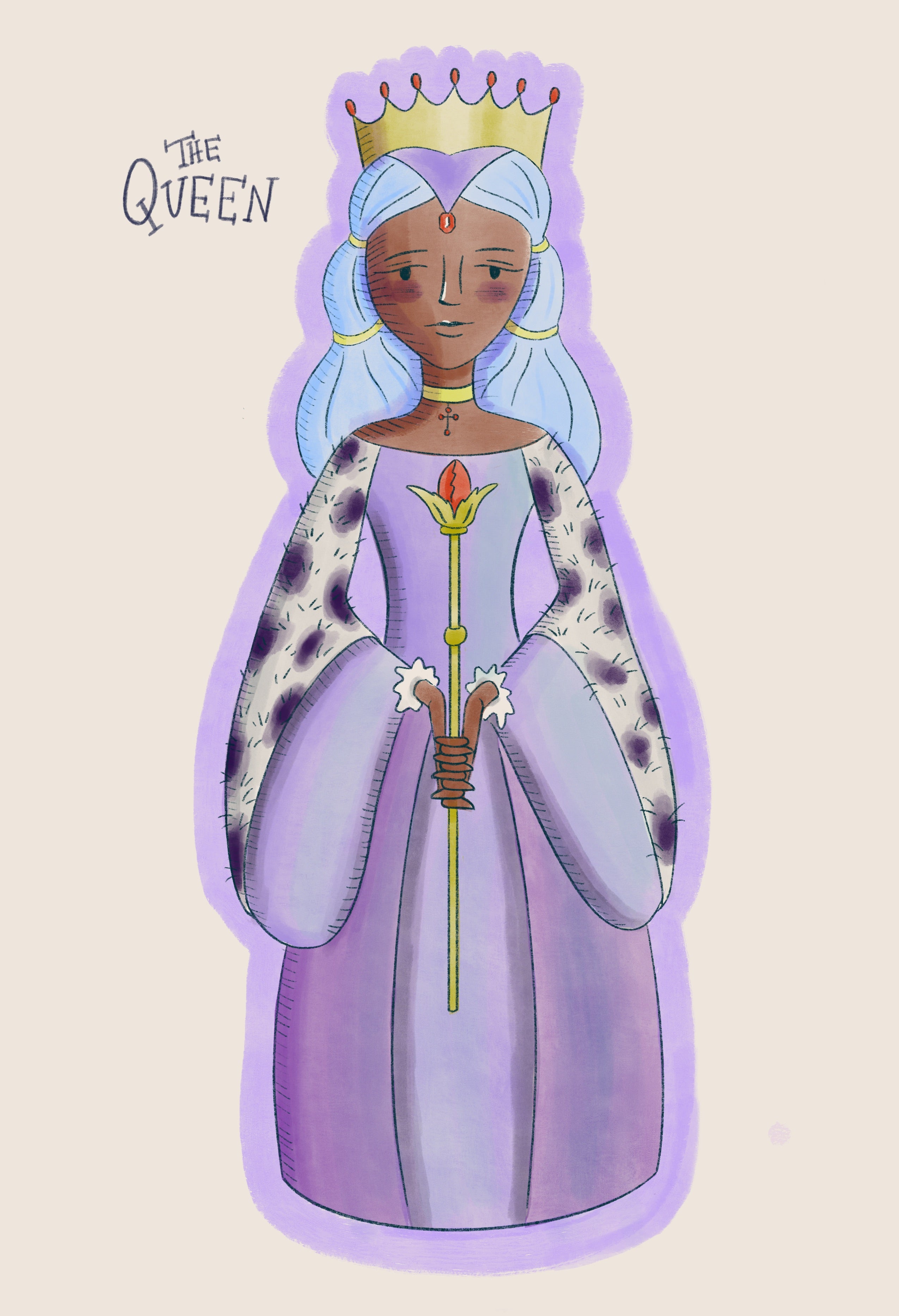 Queen Paper Puppet FREE DOWNLOAD