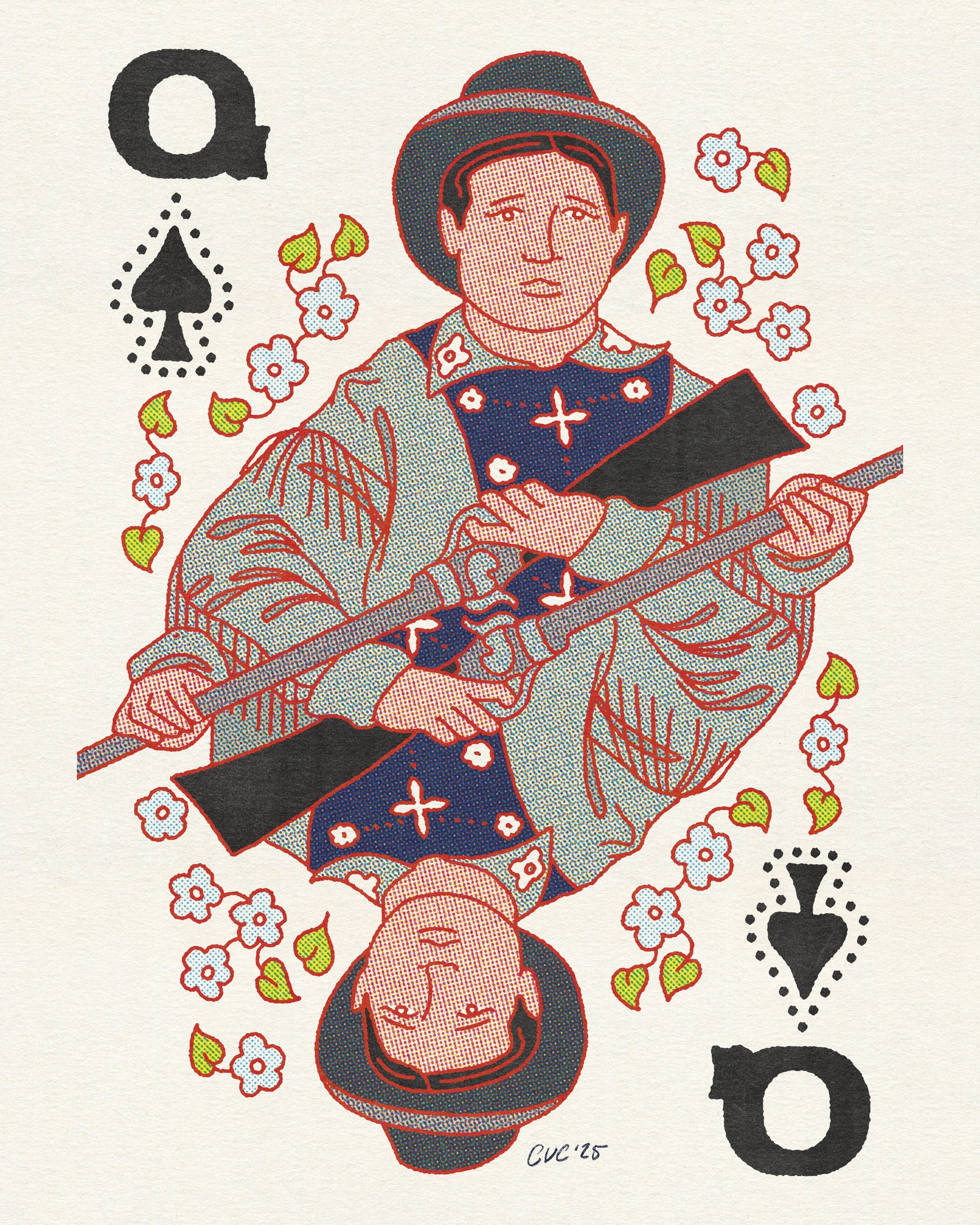 Queen of Spades Print
