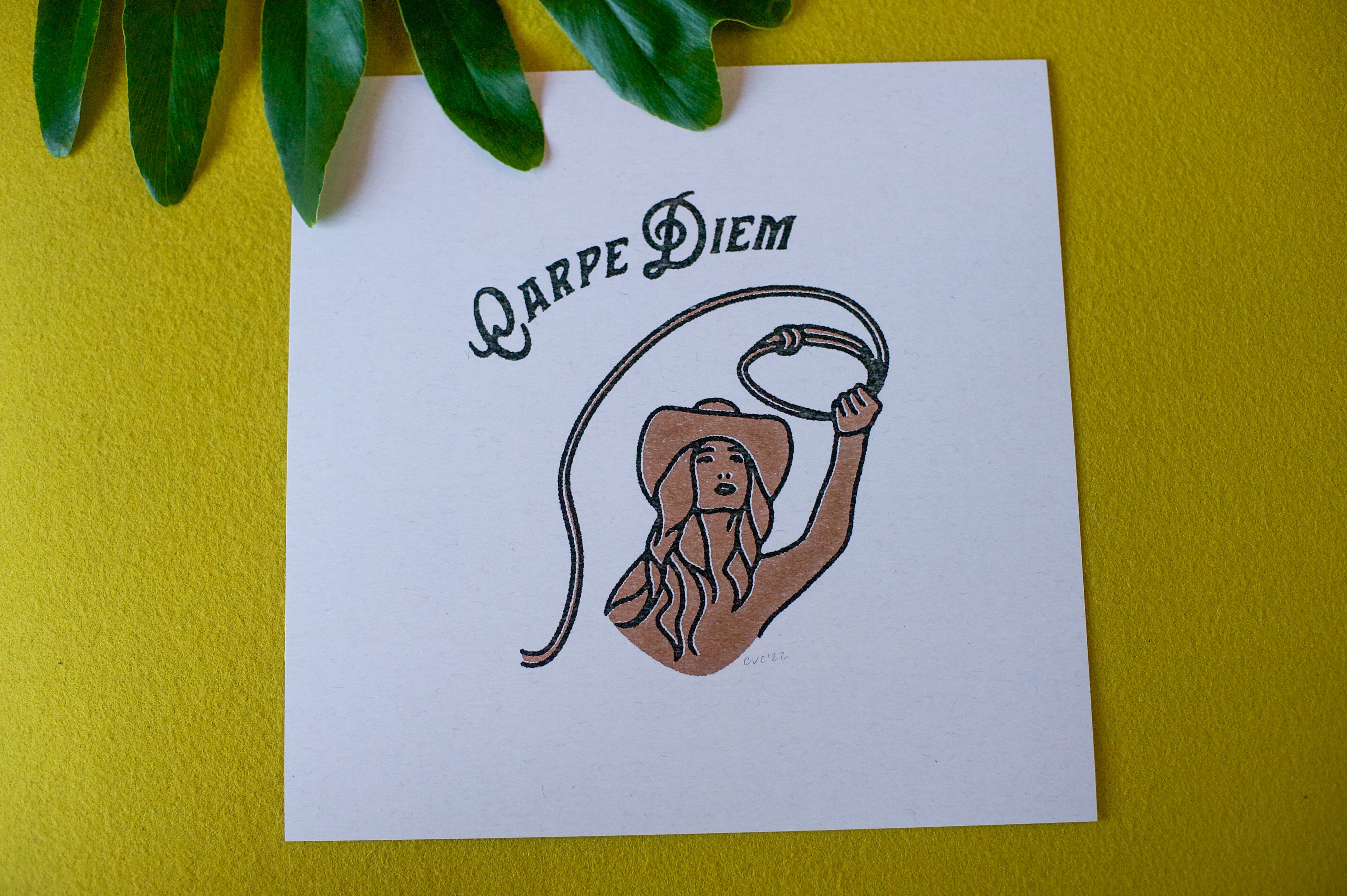 Carpe Diem Art Print