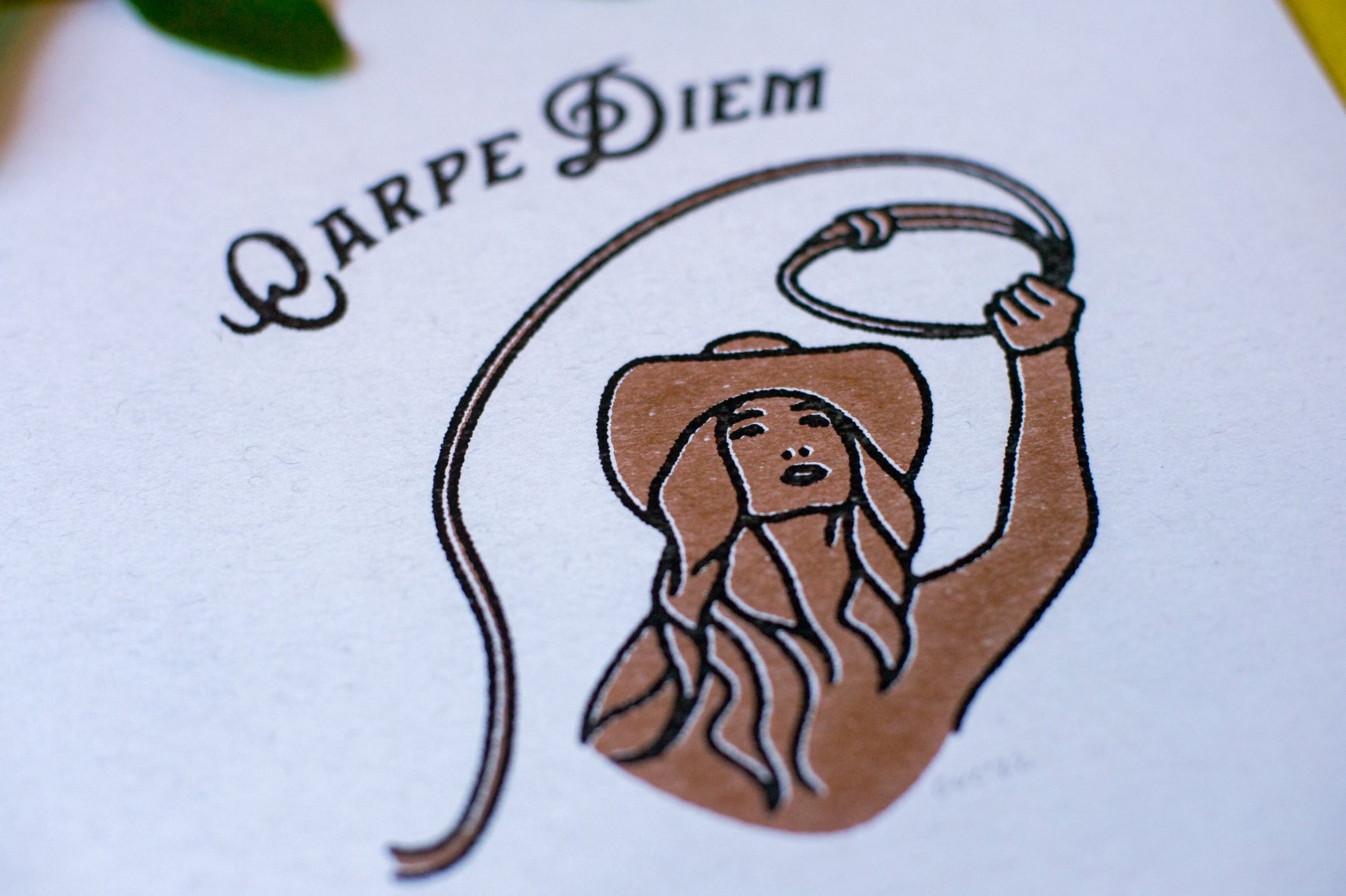 Carpe Diem Art Print