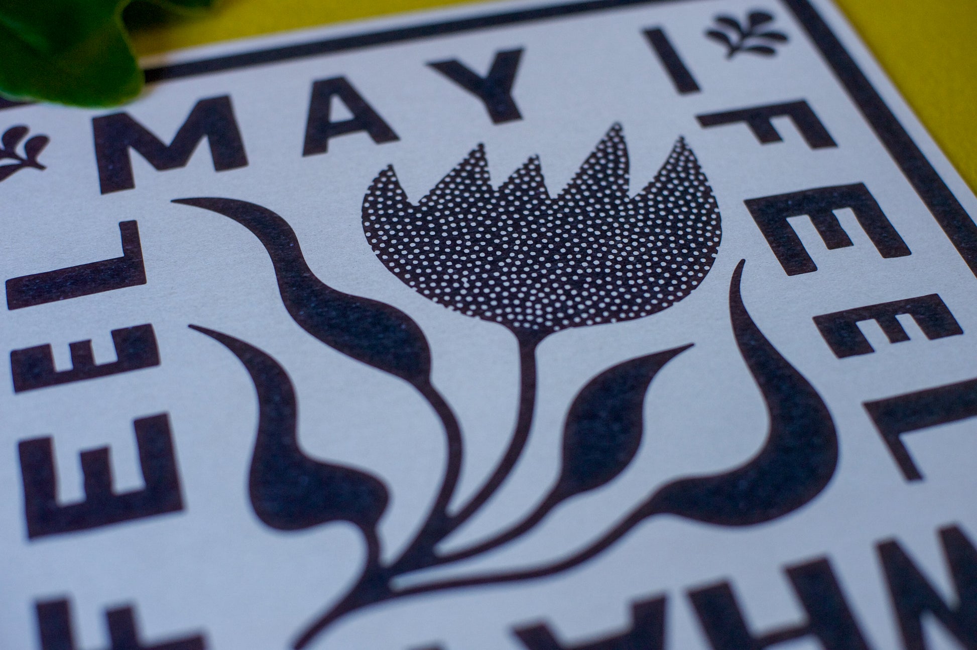 May I Feel Art Print