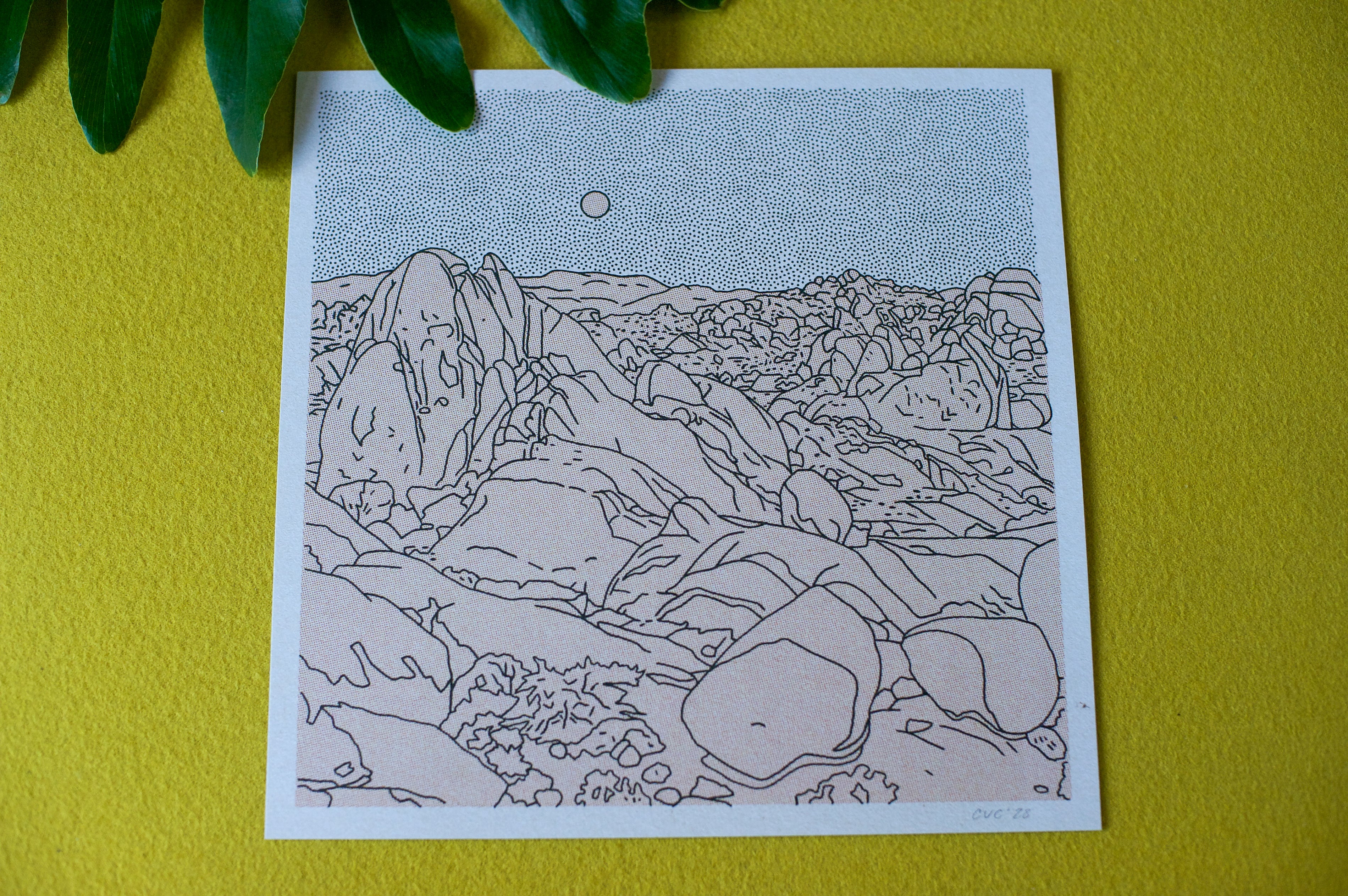 Desert Mountain #23 Print