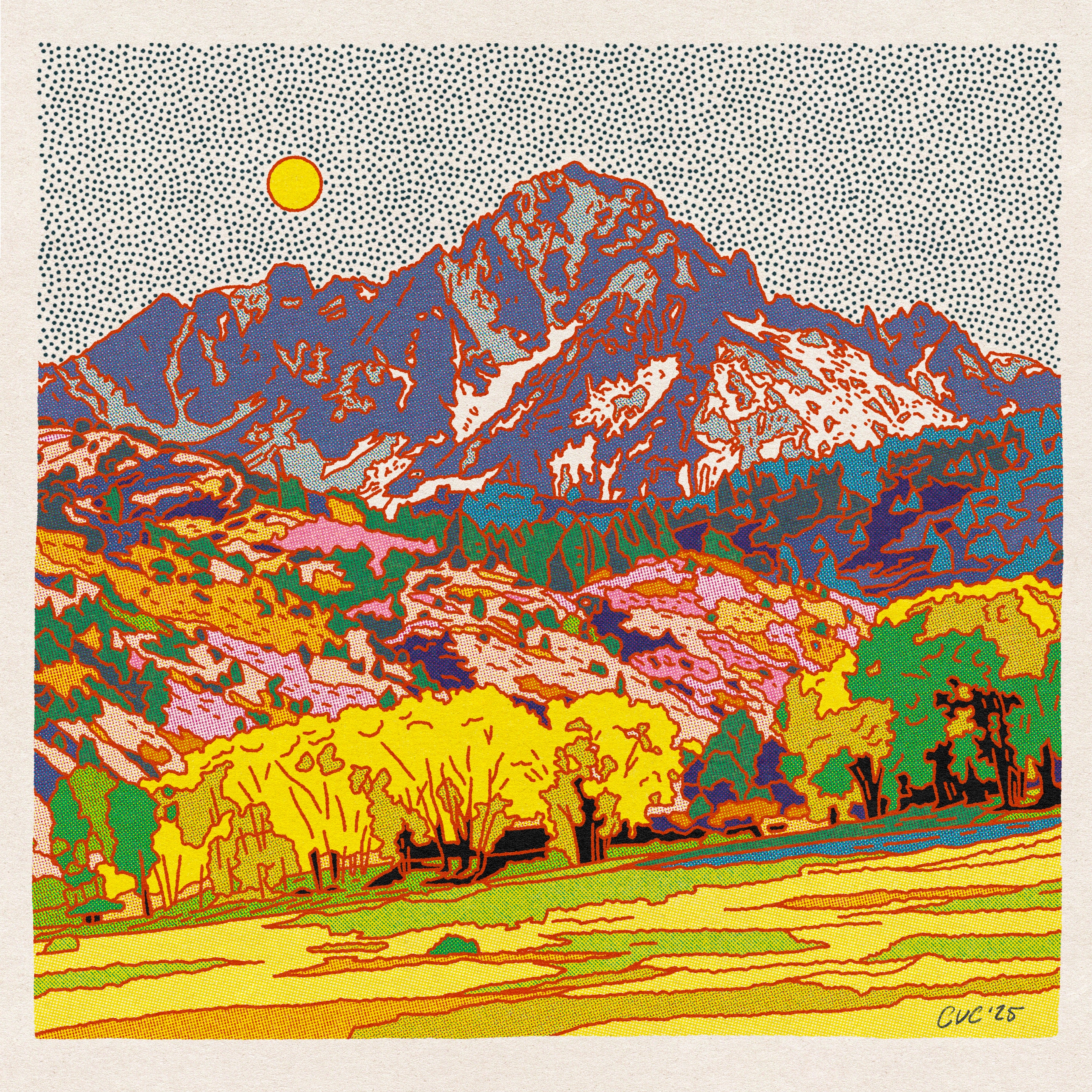 Mt. Sneffels Art Print