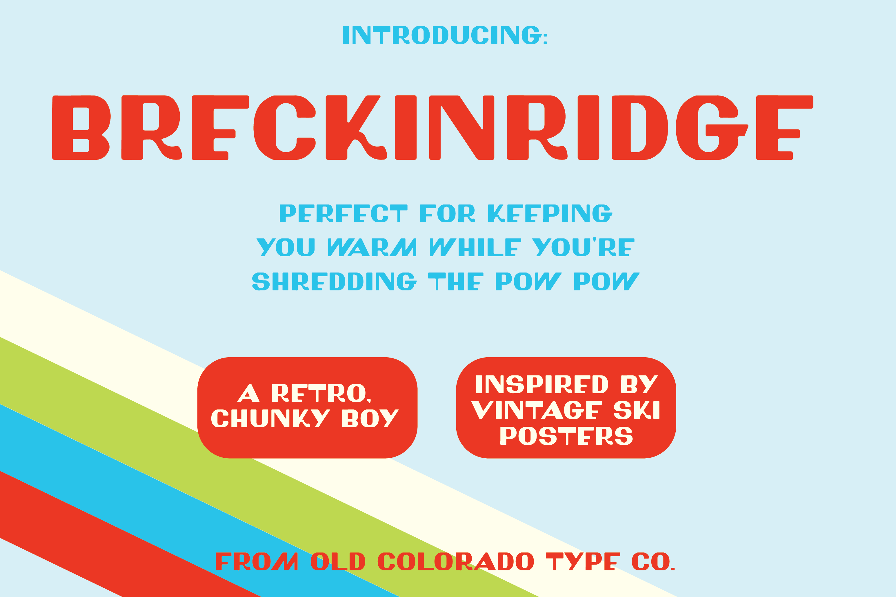Breckenridge Typeface