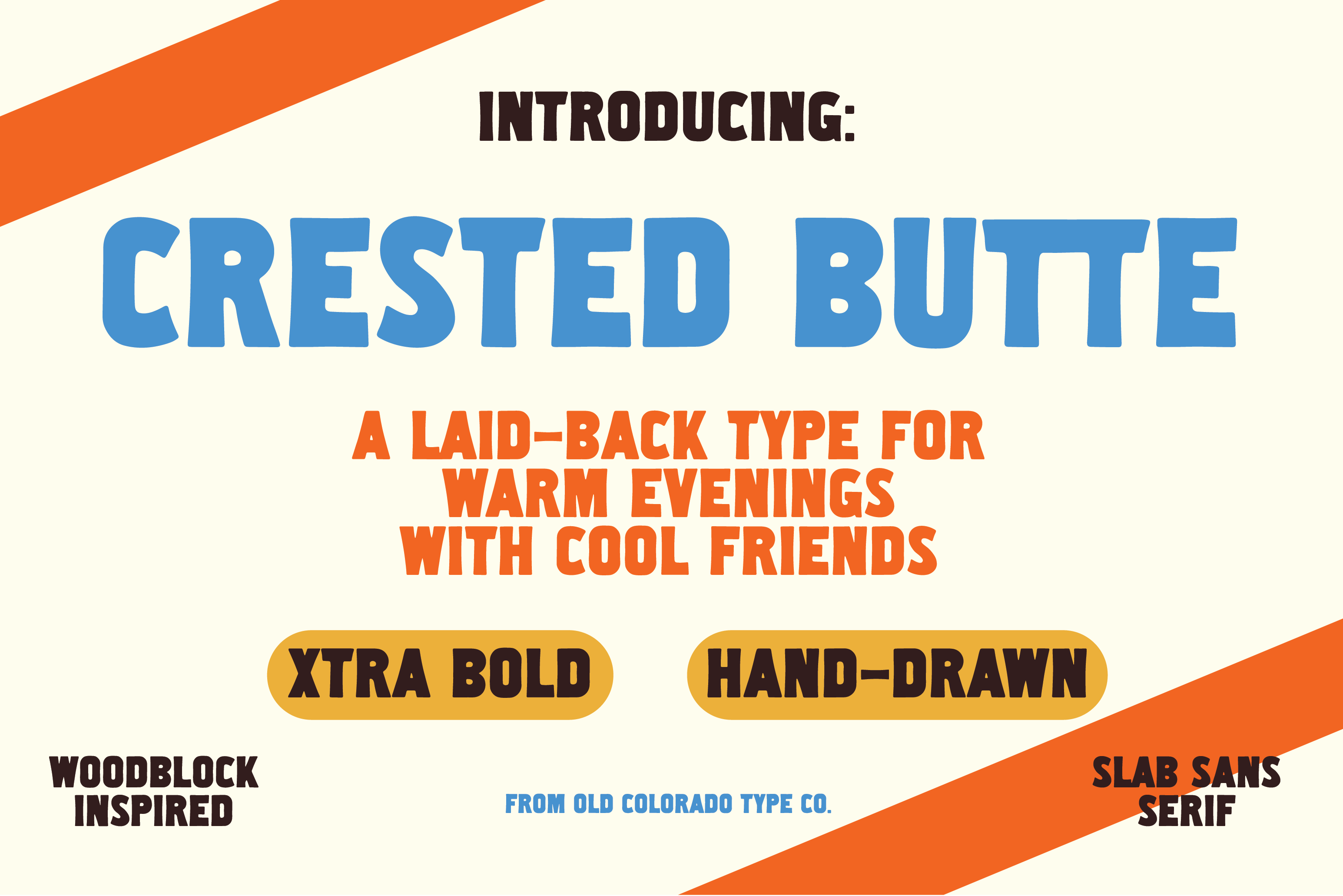 Crested Butte Typeface
