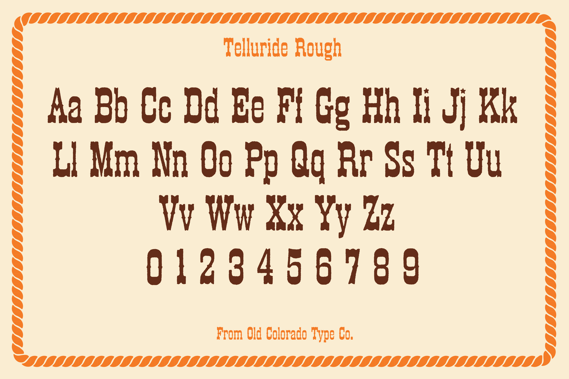 Telluride Typeface
