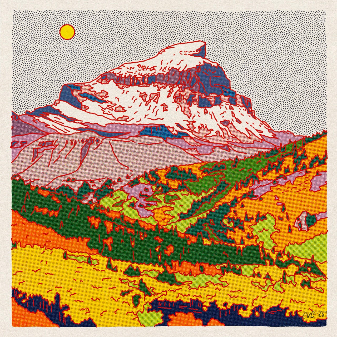 Uncompahgre Peak Art Print