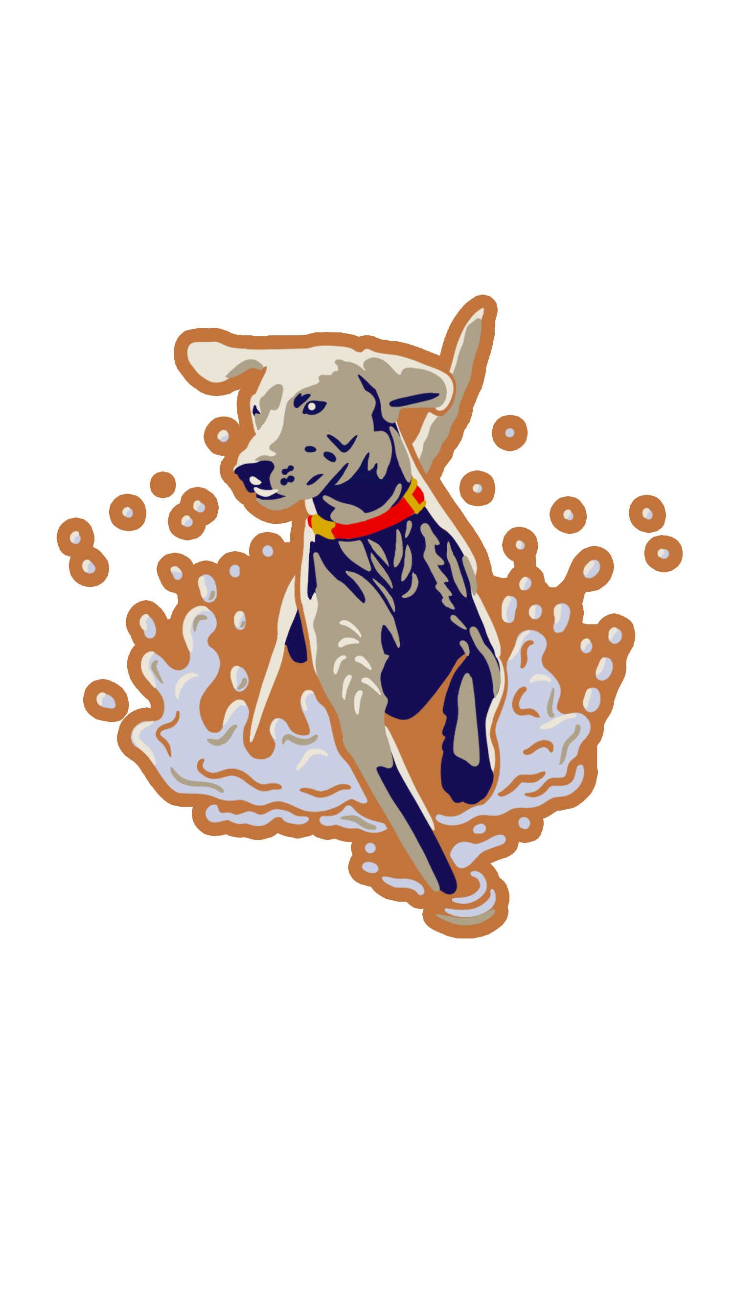 Weimaraner Wooden Ornament