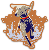 Weimaraner Dog Sticker