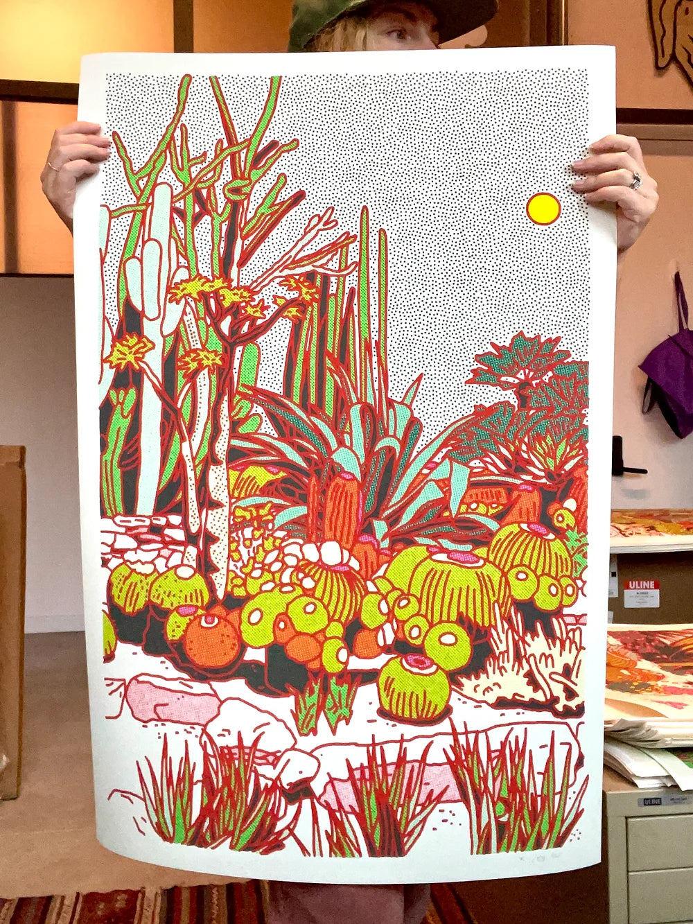Cactus Planet Art Print #5