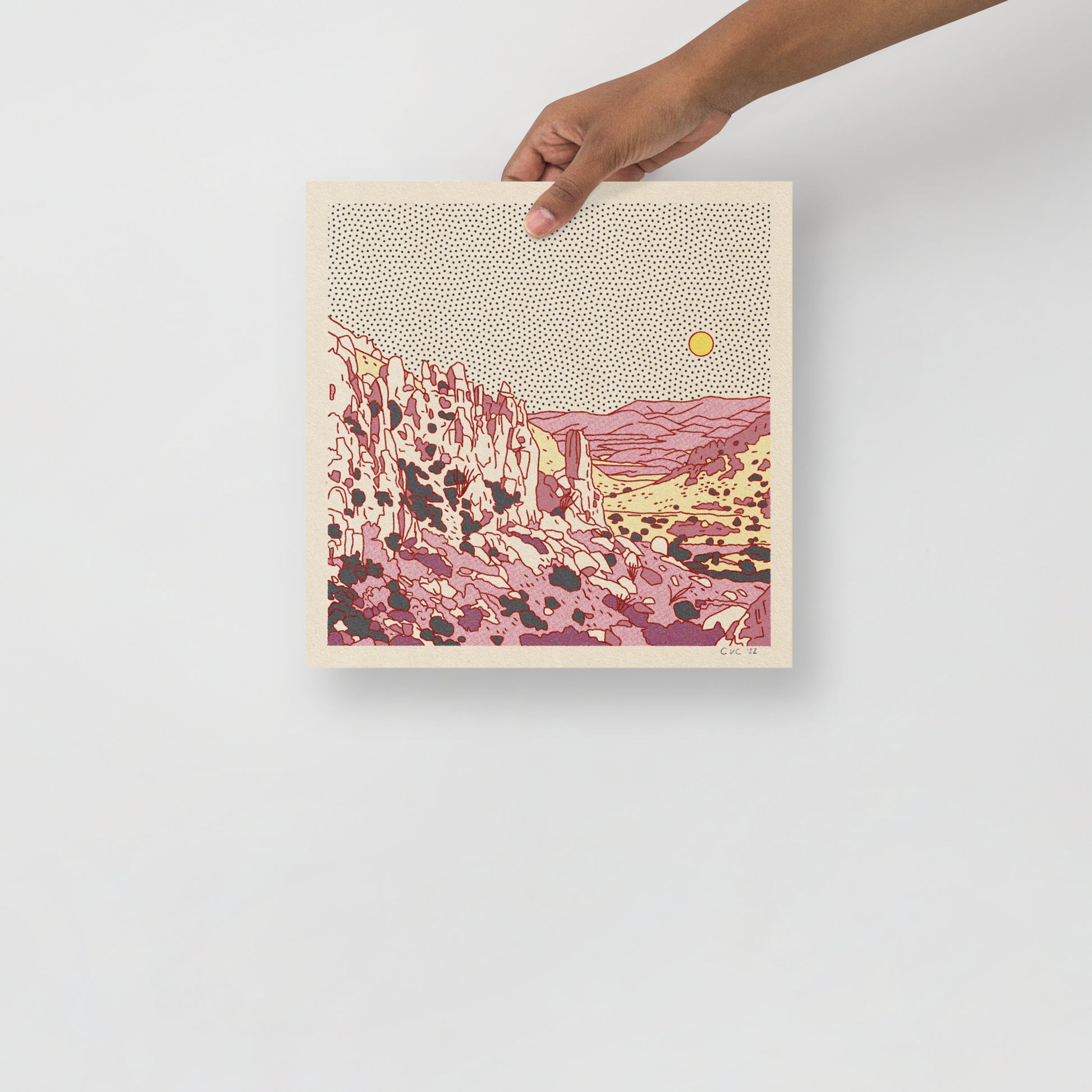 Desert Mountain #15 Print