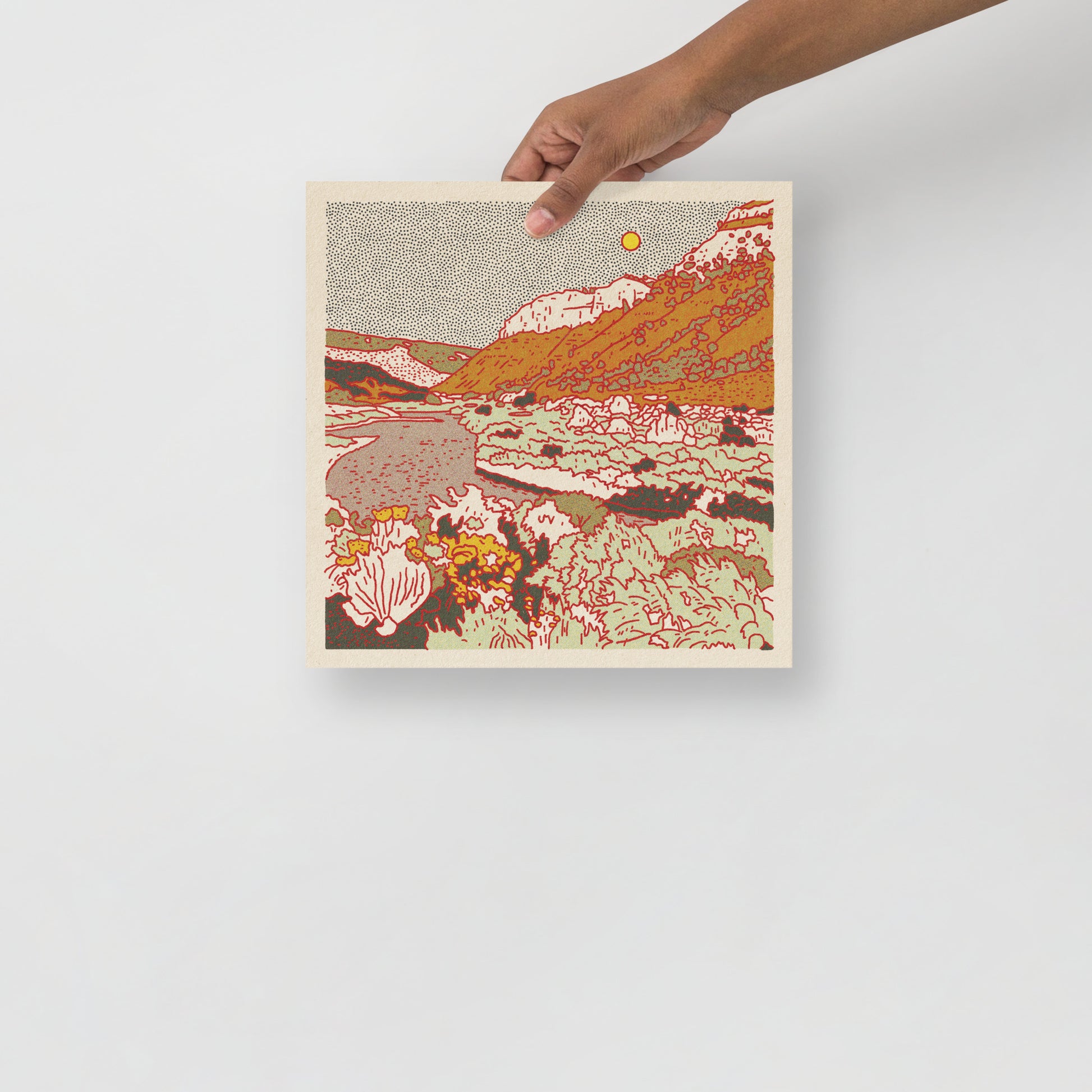 Desert Mountain #18 Print