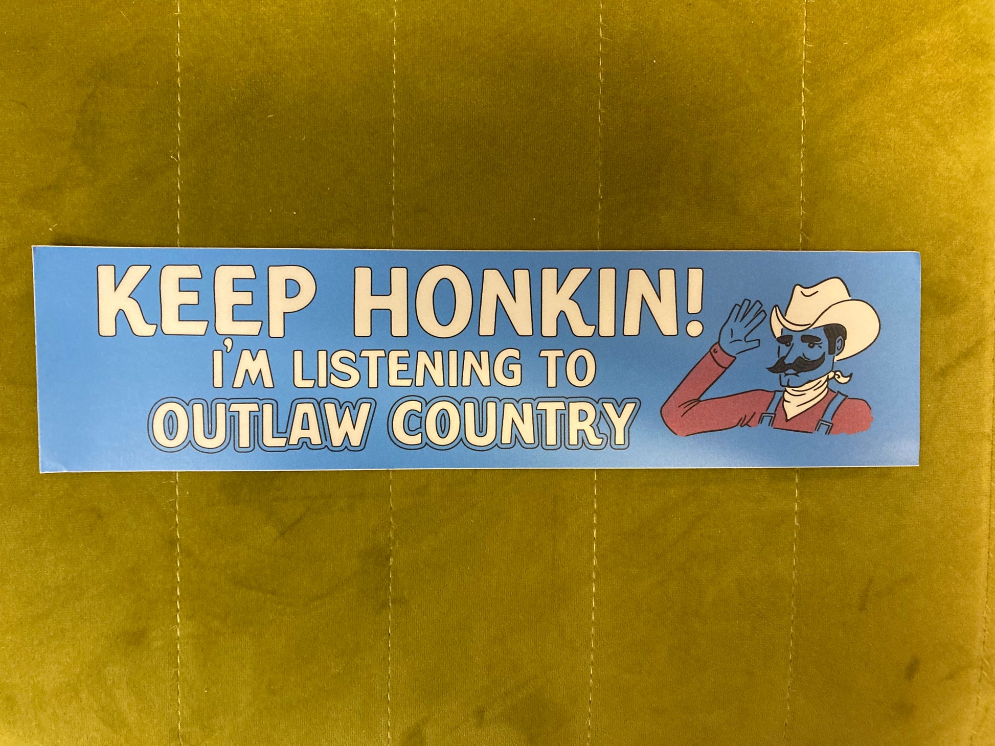 Keep Honkin' Bumper Sticker
